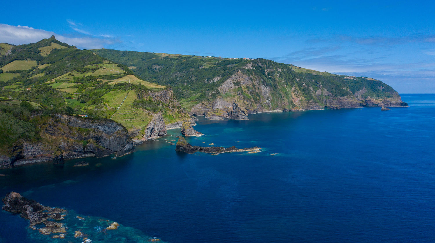 Chegada à Ilha das Flores