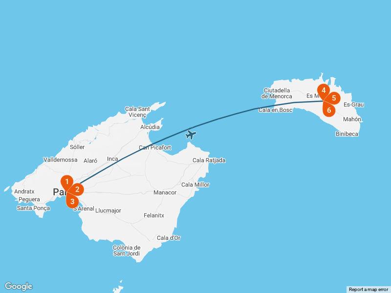 Multi-Ilhas: Maiorca & Menorca