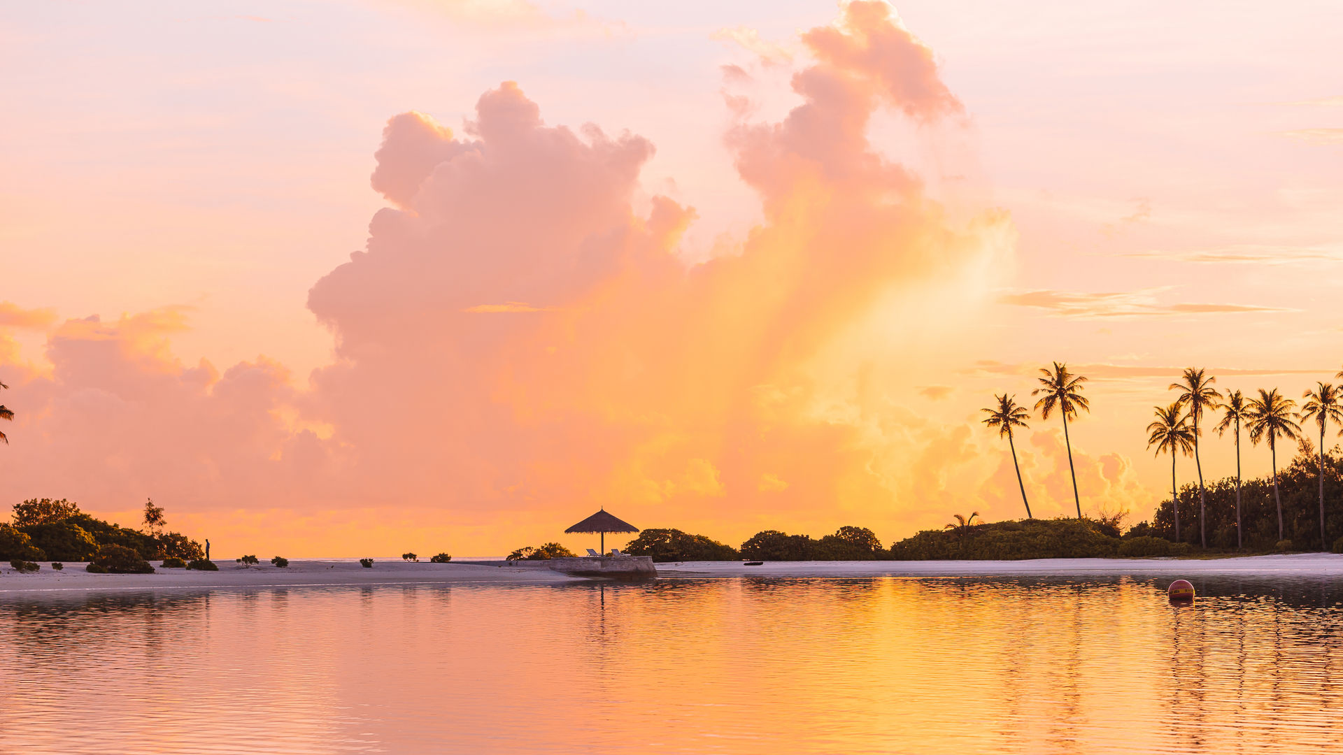 Pôr do Sol, Maldivas