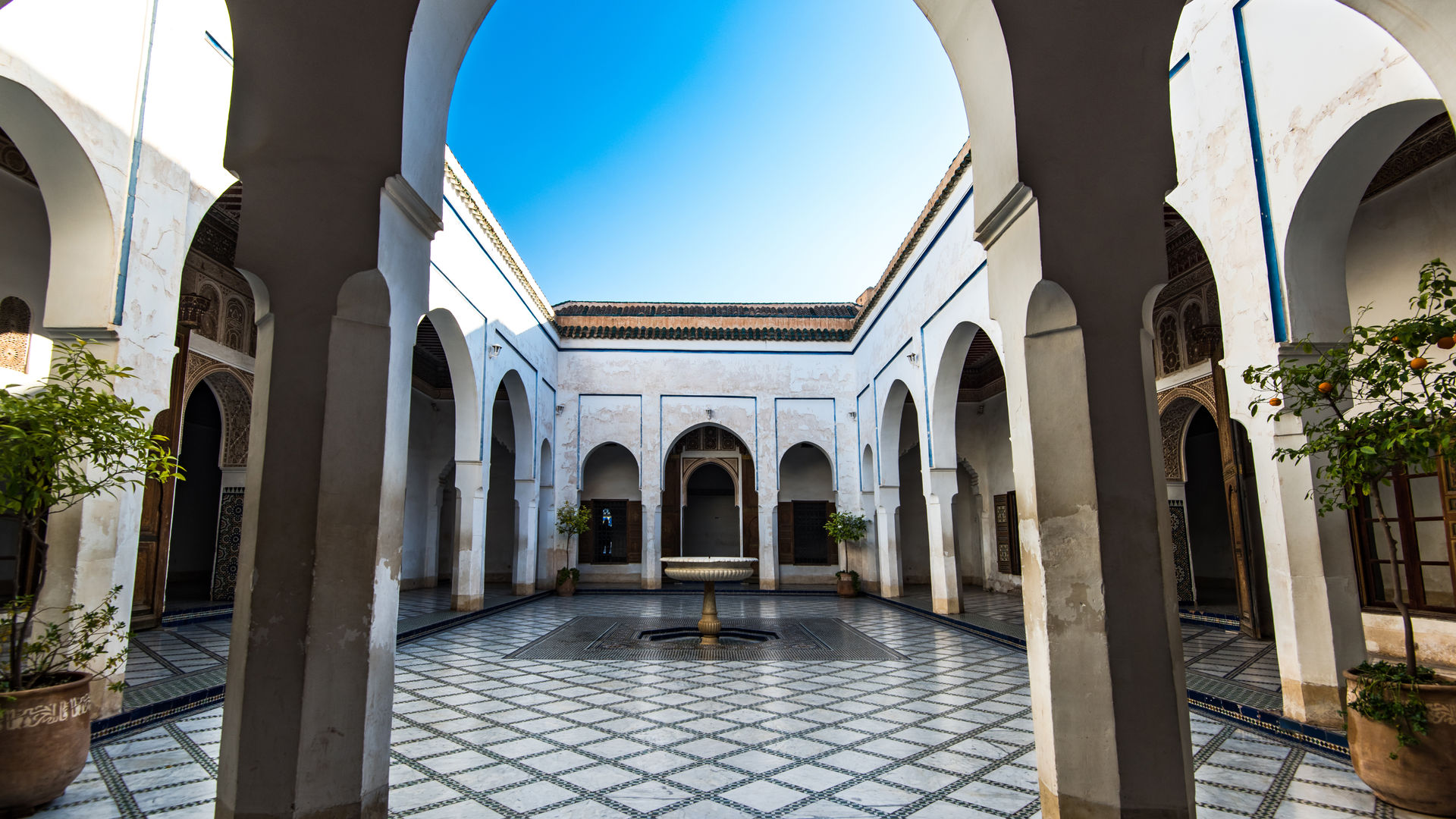  Palácio da Bahia, Marraquexe