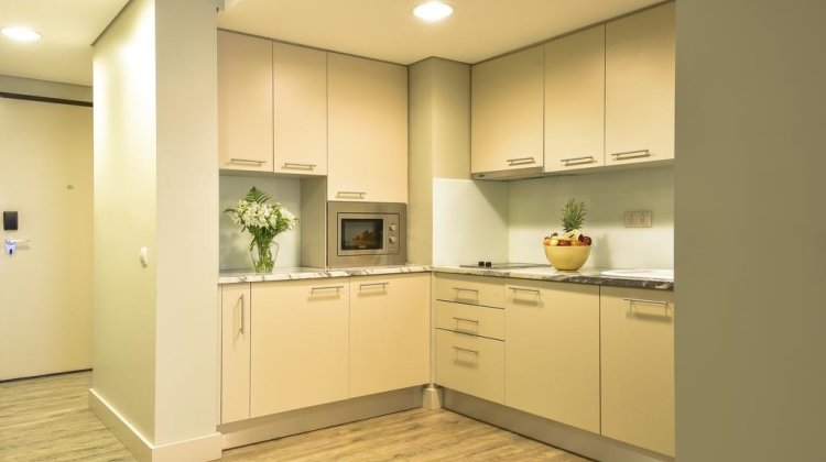 Cozinha dos Apartamentos Turísticos