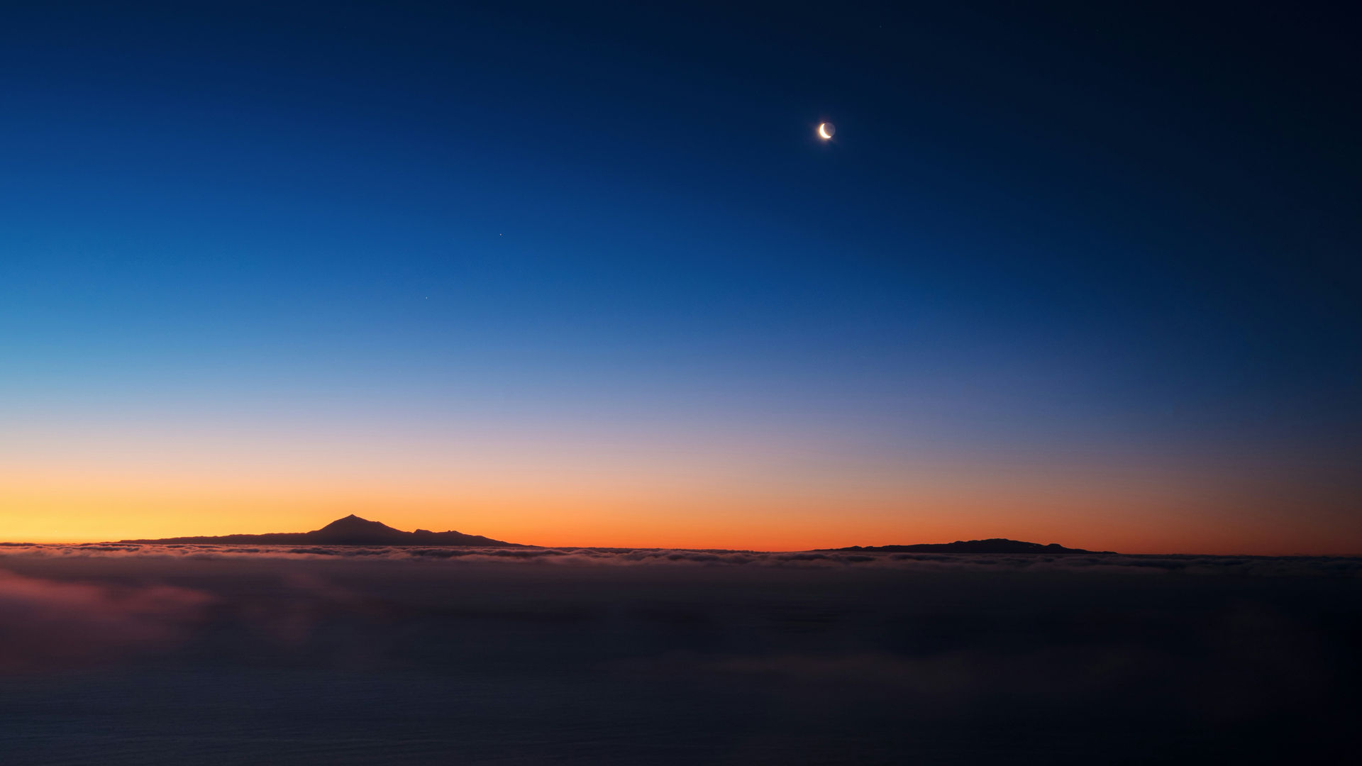 Monte Teide visto de La Palma