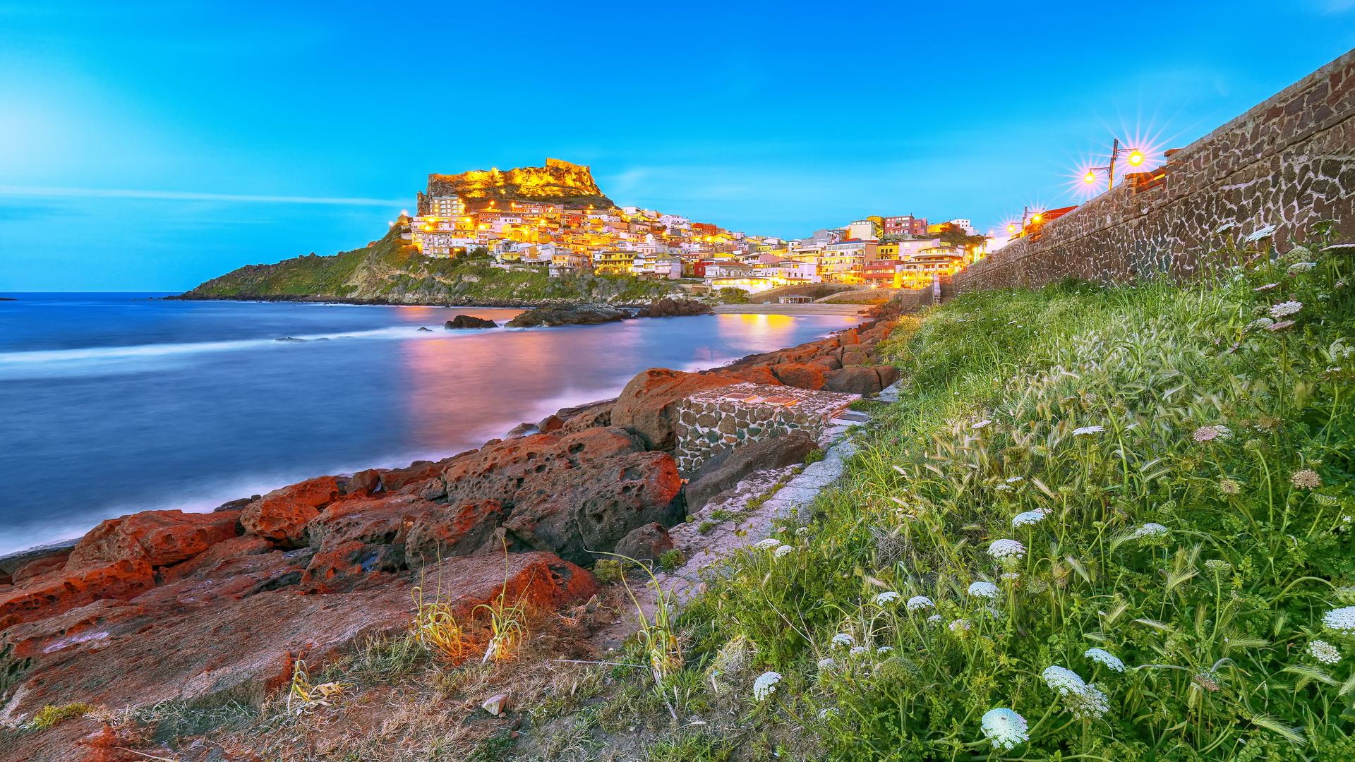Cidade de Castelsardo, Sardenha