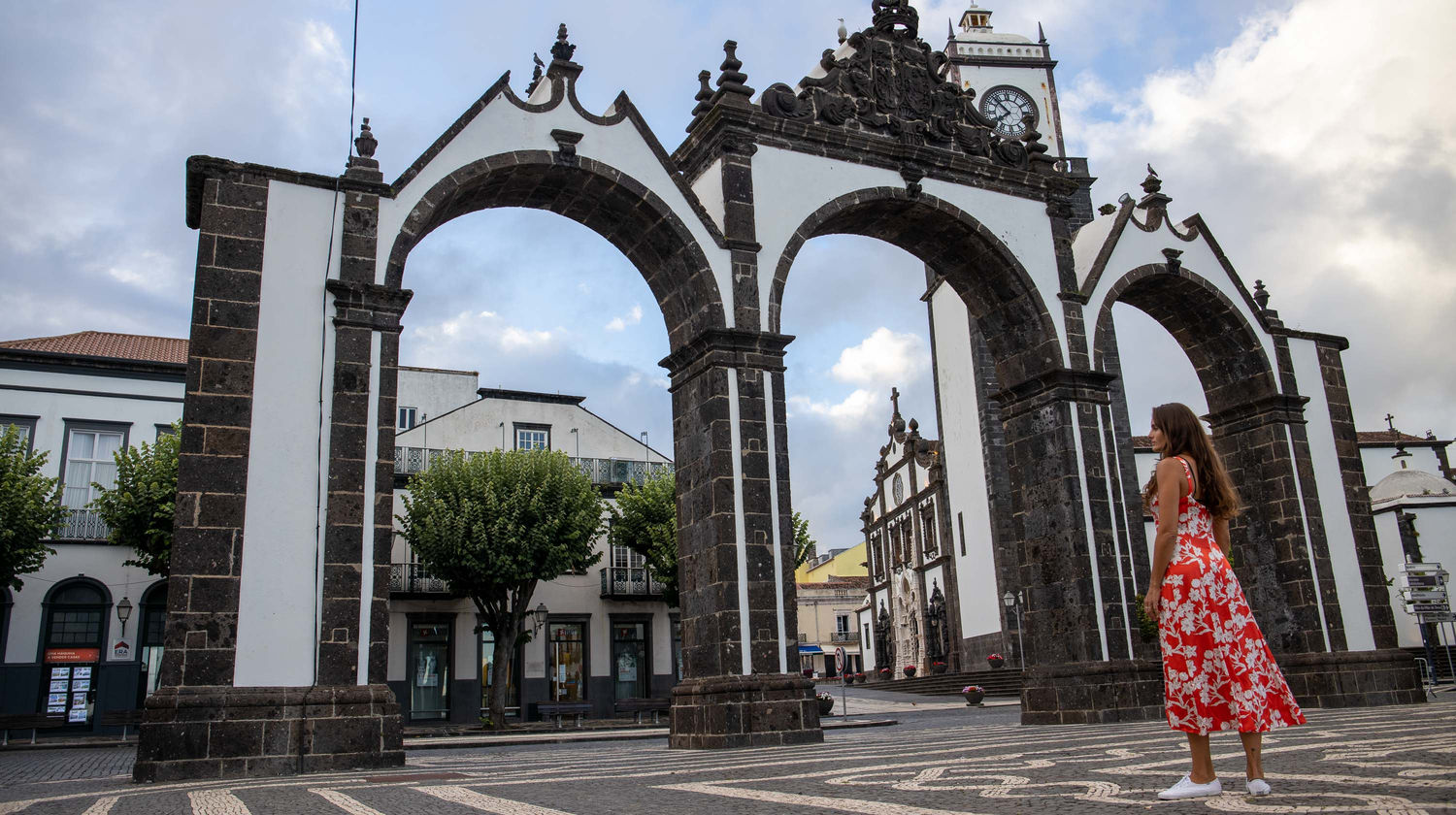 Chegada à Ilha de São Miguel