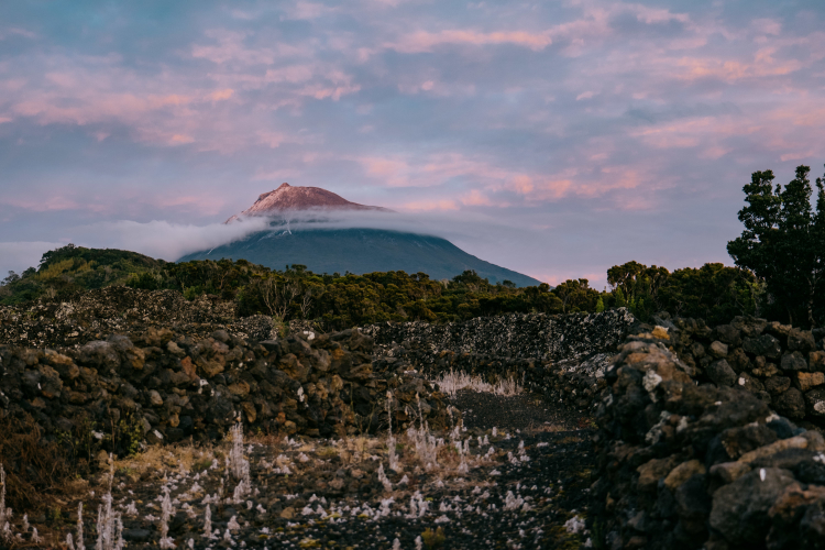 Vista para a Montanha do Pico