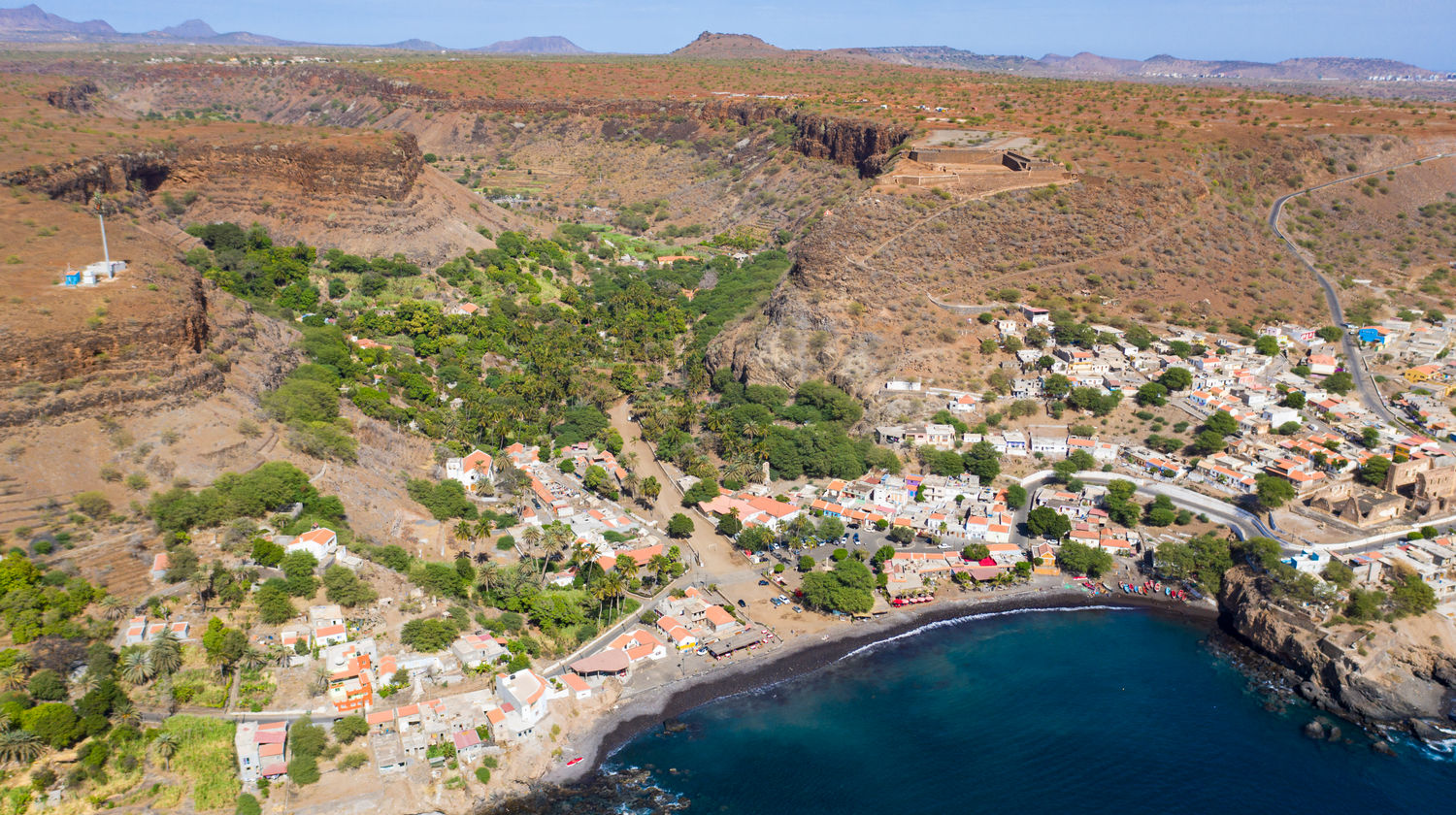 Chegada à Ilha de Santiago