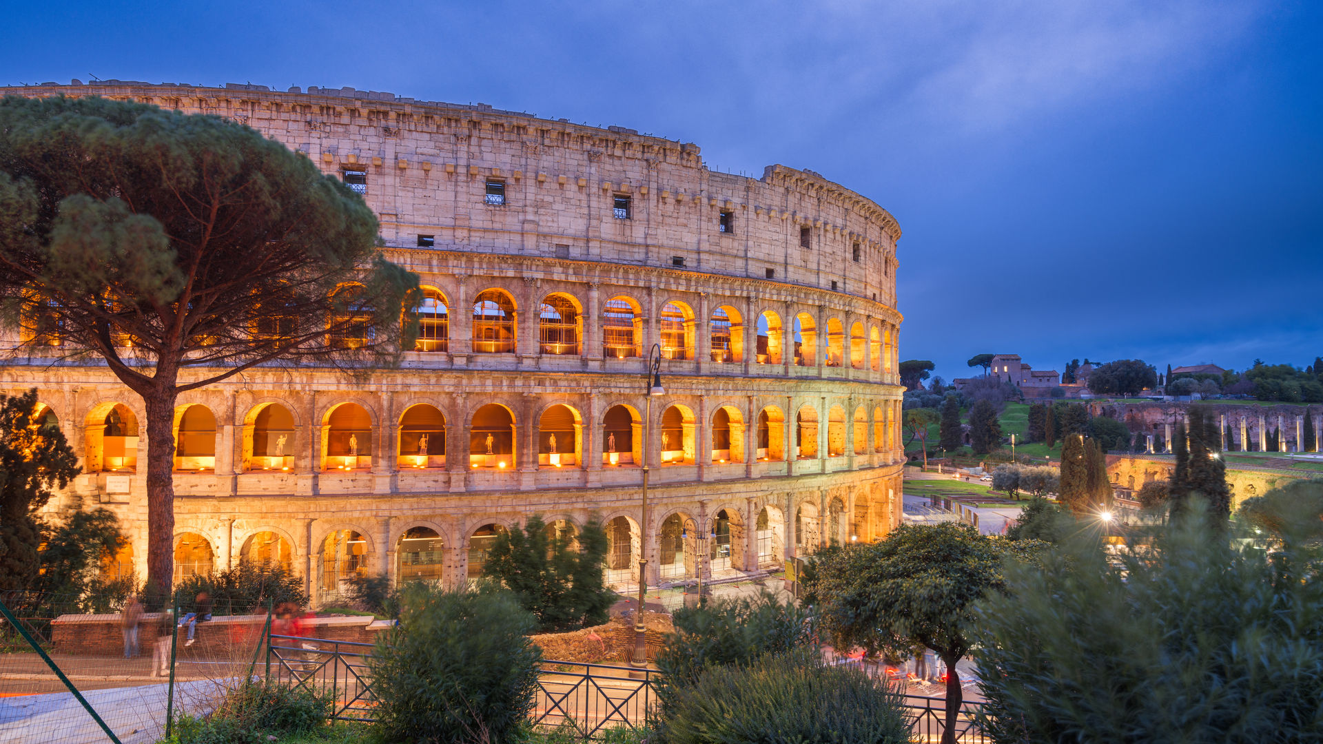 Coliseu em Roma, Itália