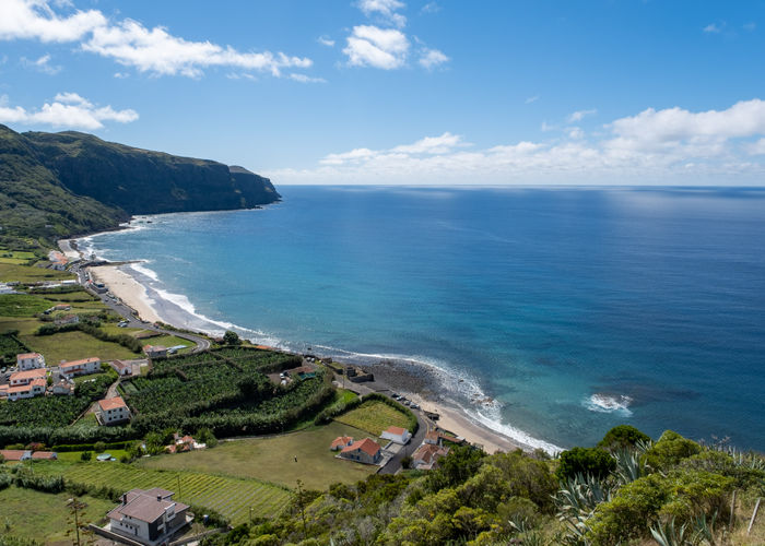 Praia Formosa , Ilha de Santa Maria, Açores