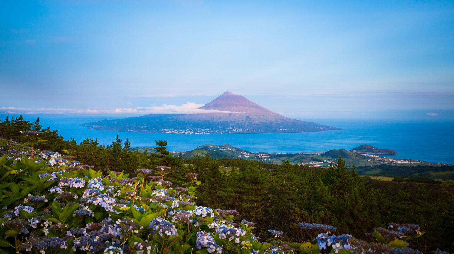 Vista do Pico da Ilha do Faial