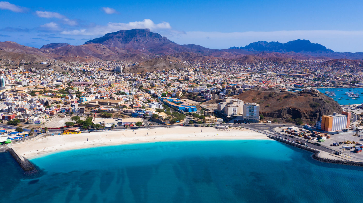Chegada à Ilha de São Vicente