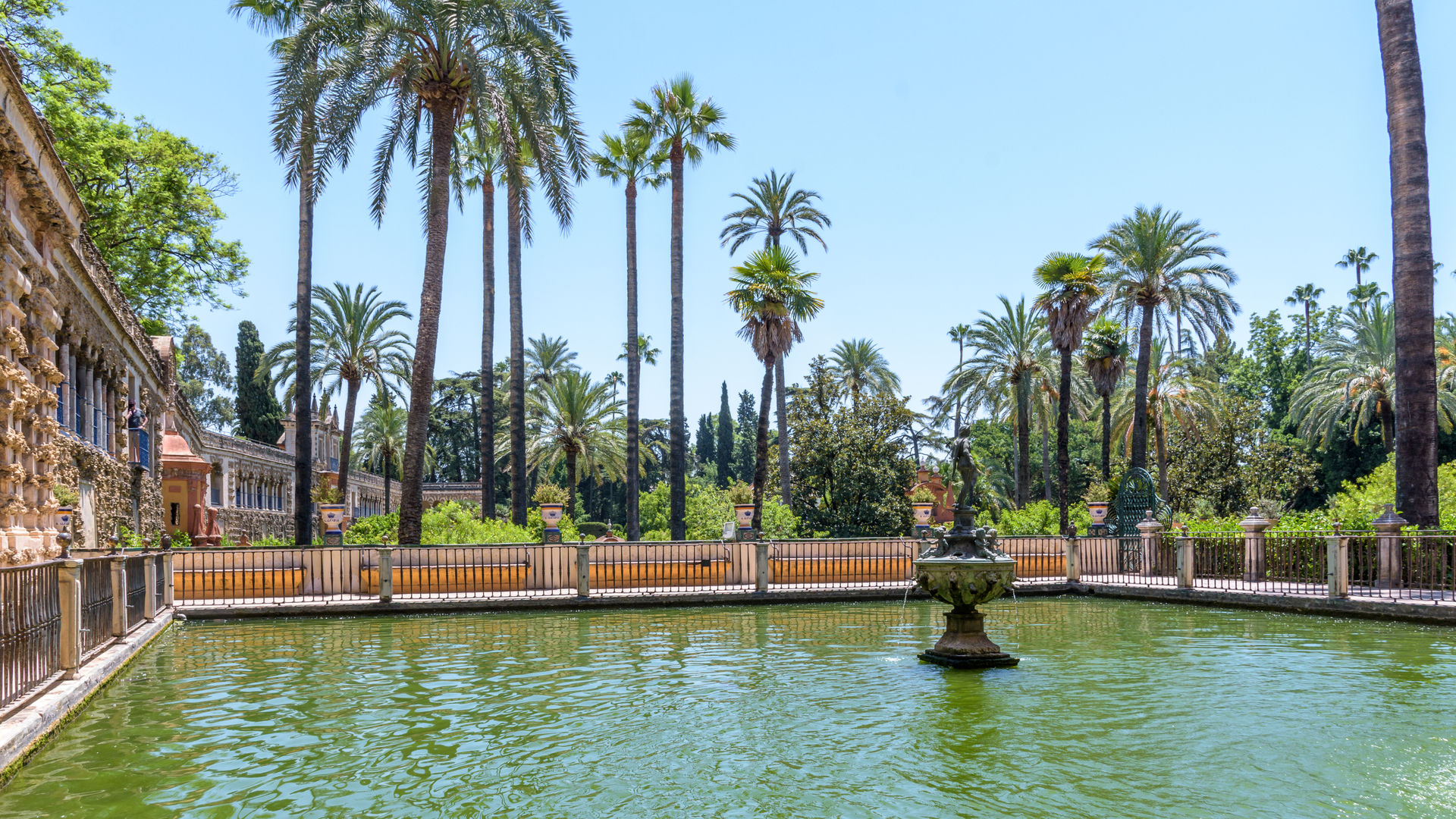 Jardins do Real Alcázar de Sevilha