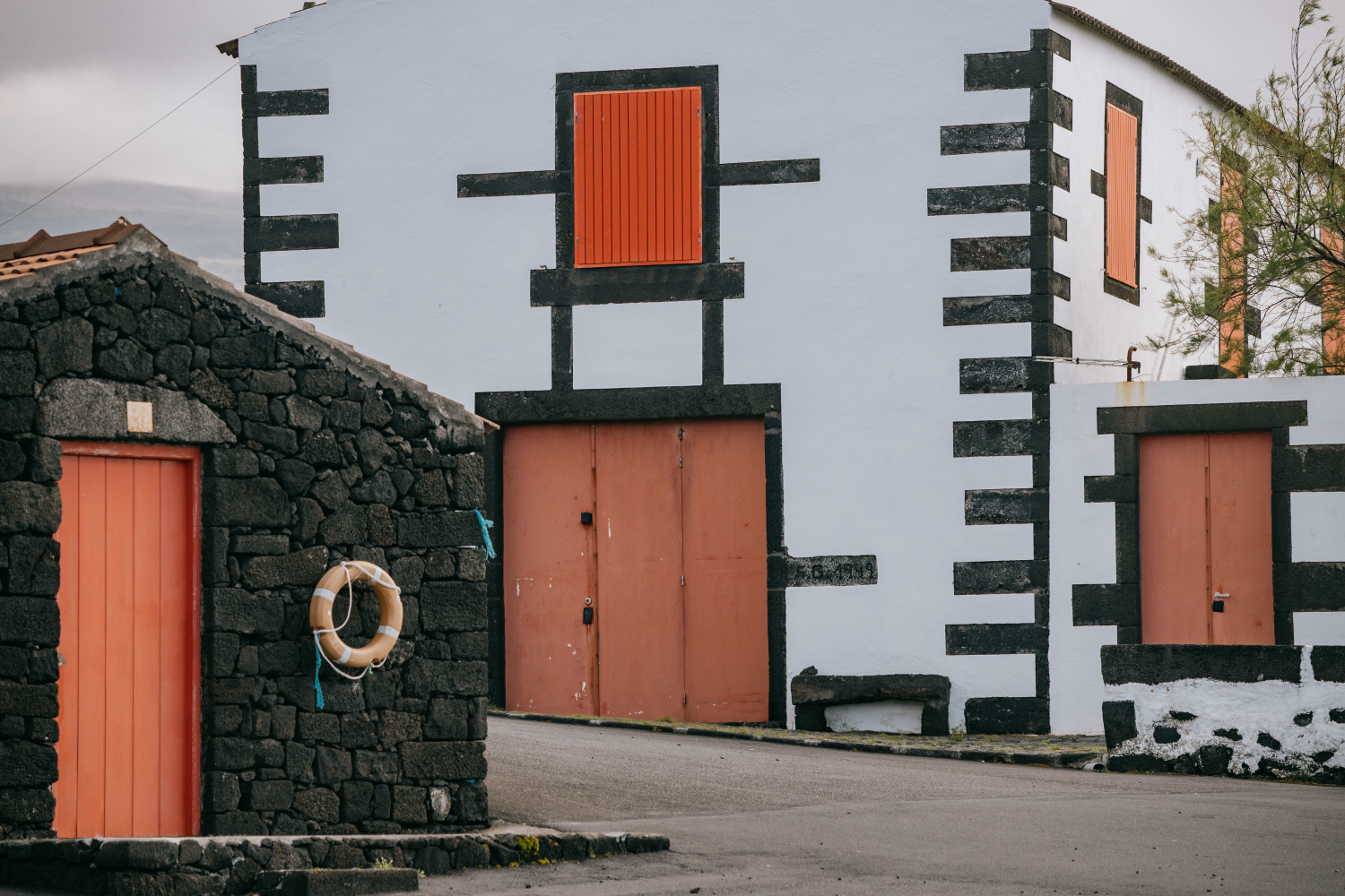 Casas Tradicionais do Pico, Açores, Portugal