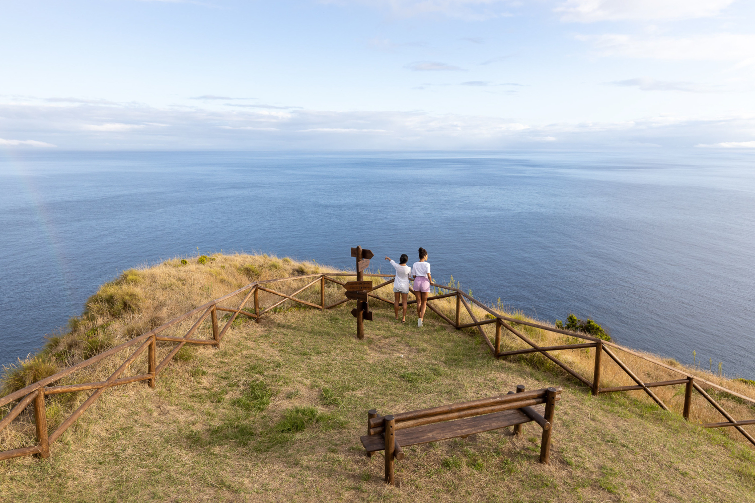 Miradouro do Farol do Caparacho, Ilha Graciosa, Açores, Portugal