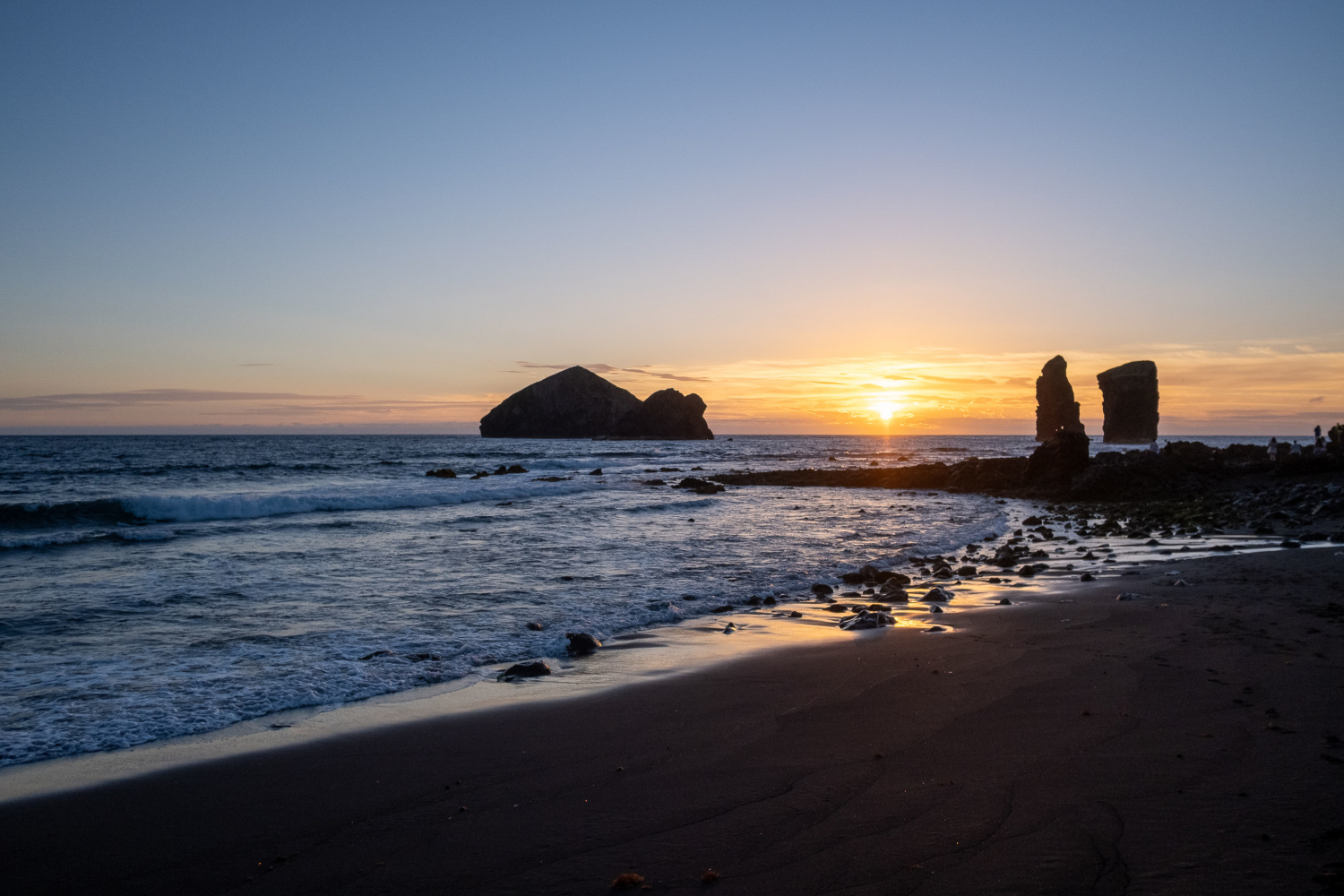 Praia dos Mosteiros, Ilha de São Miguel, Açores, Portugal