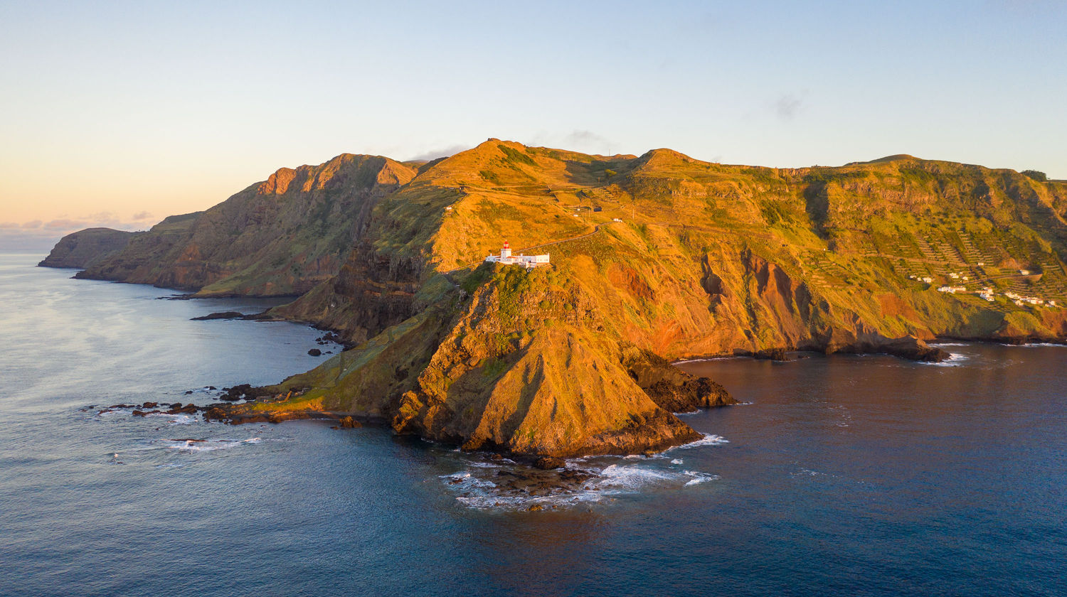 Chegada à Ilha de Santa Maria