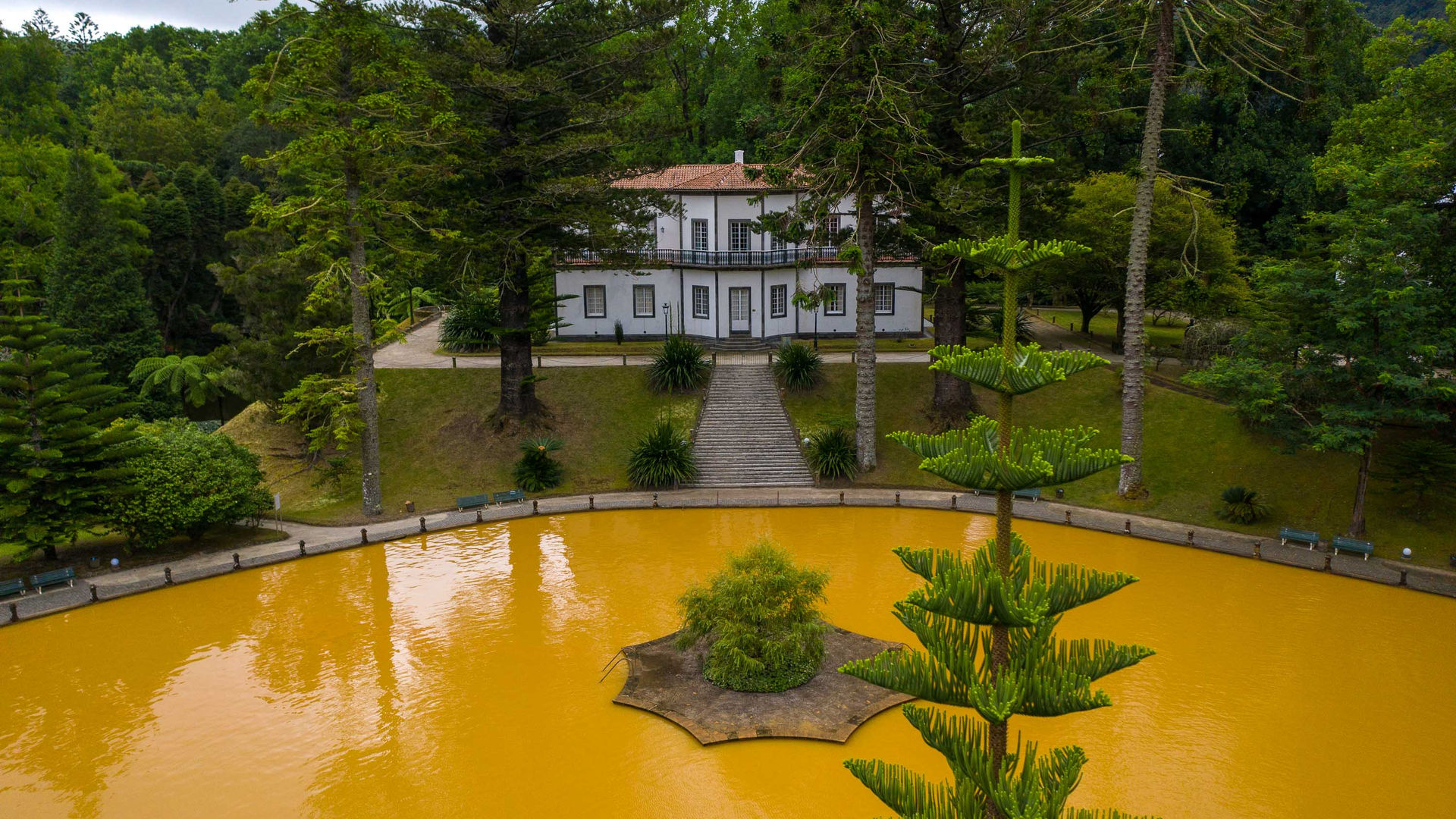 Parque Terra Nostra, Ilha de São Miguel