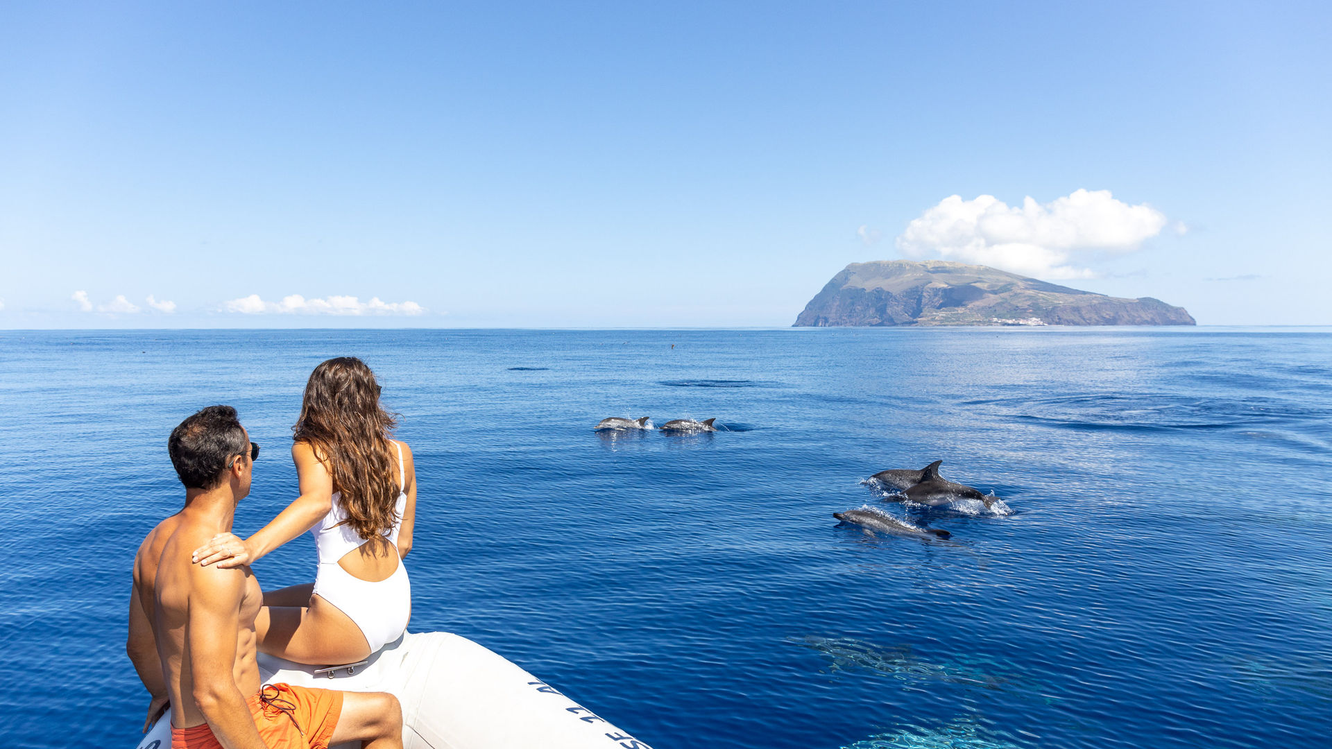 Passeio de Barco, Ilha do Corvo