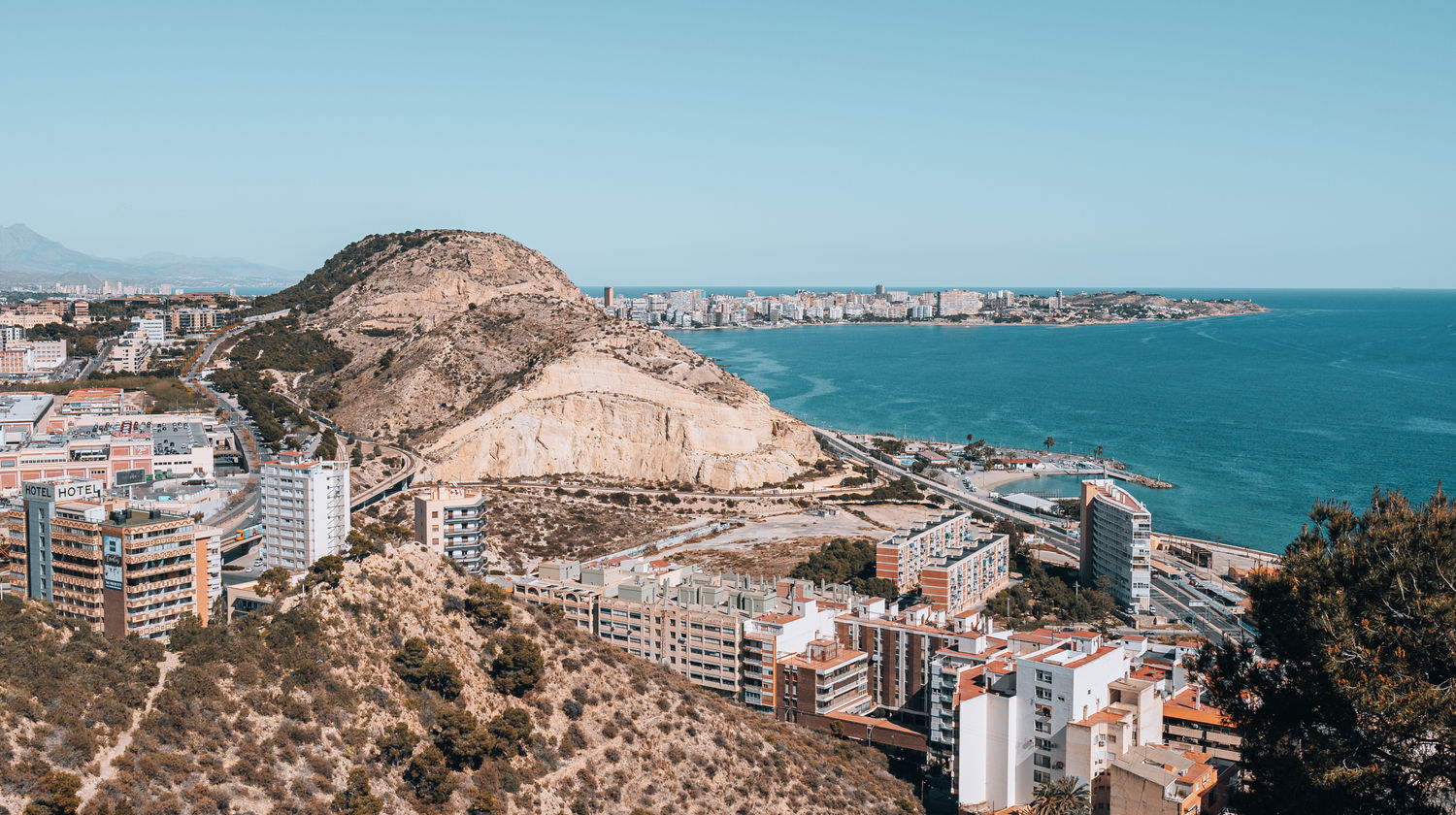 Vista Aérea de Alicante