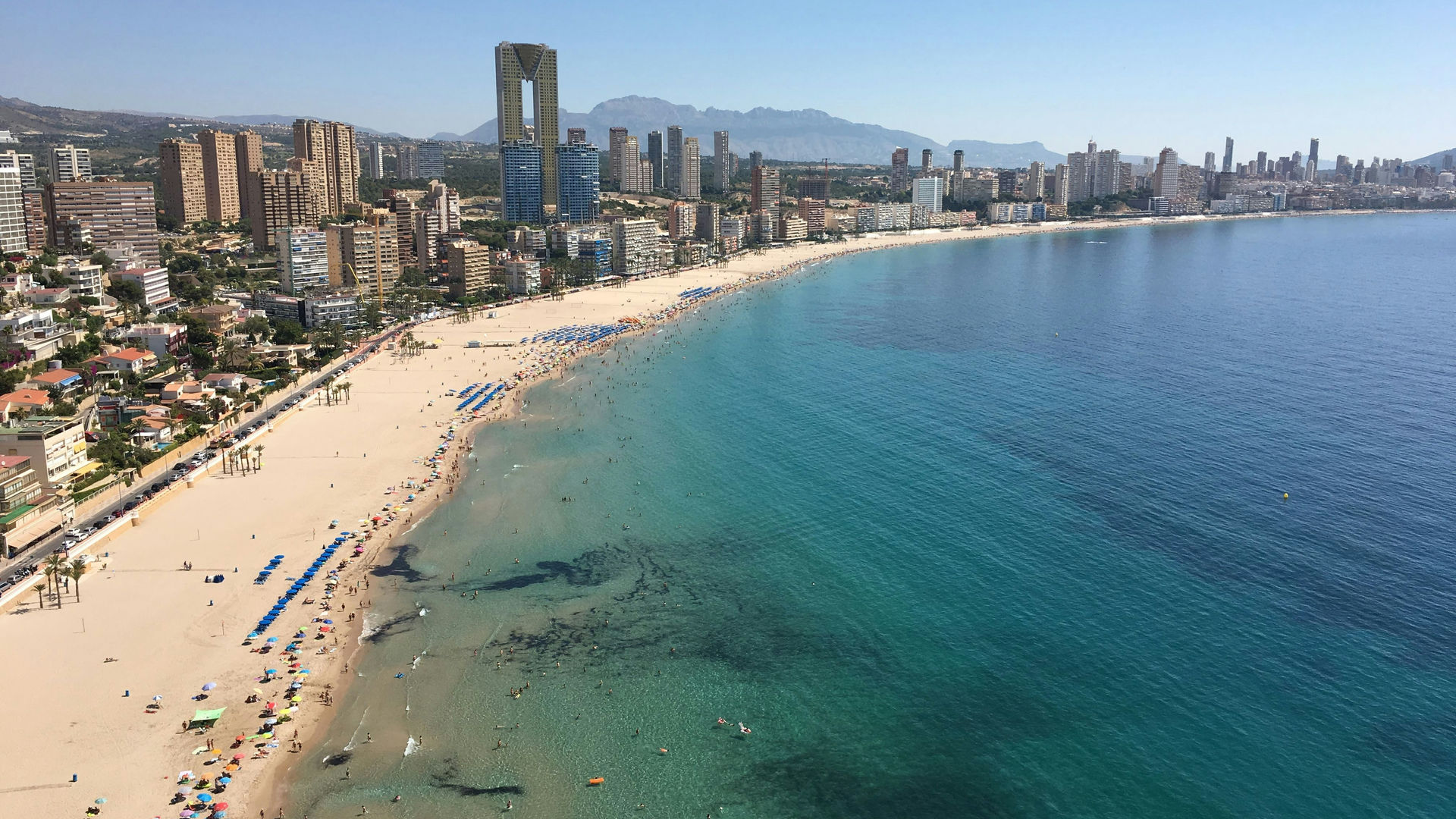 Praia de Levante, Benidorm (40 min)