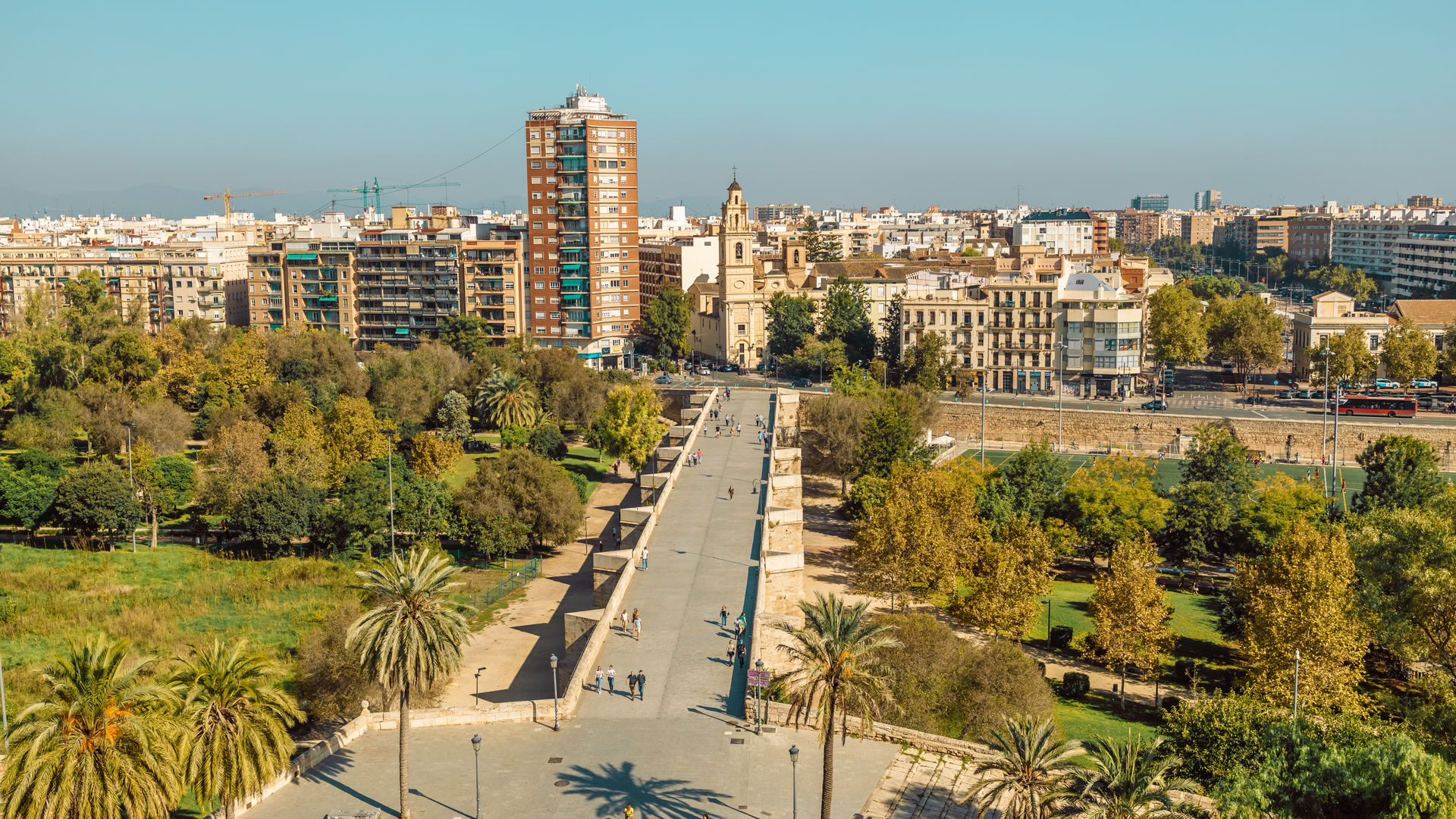 Jardín del Turia, Valência