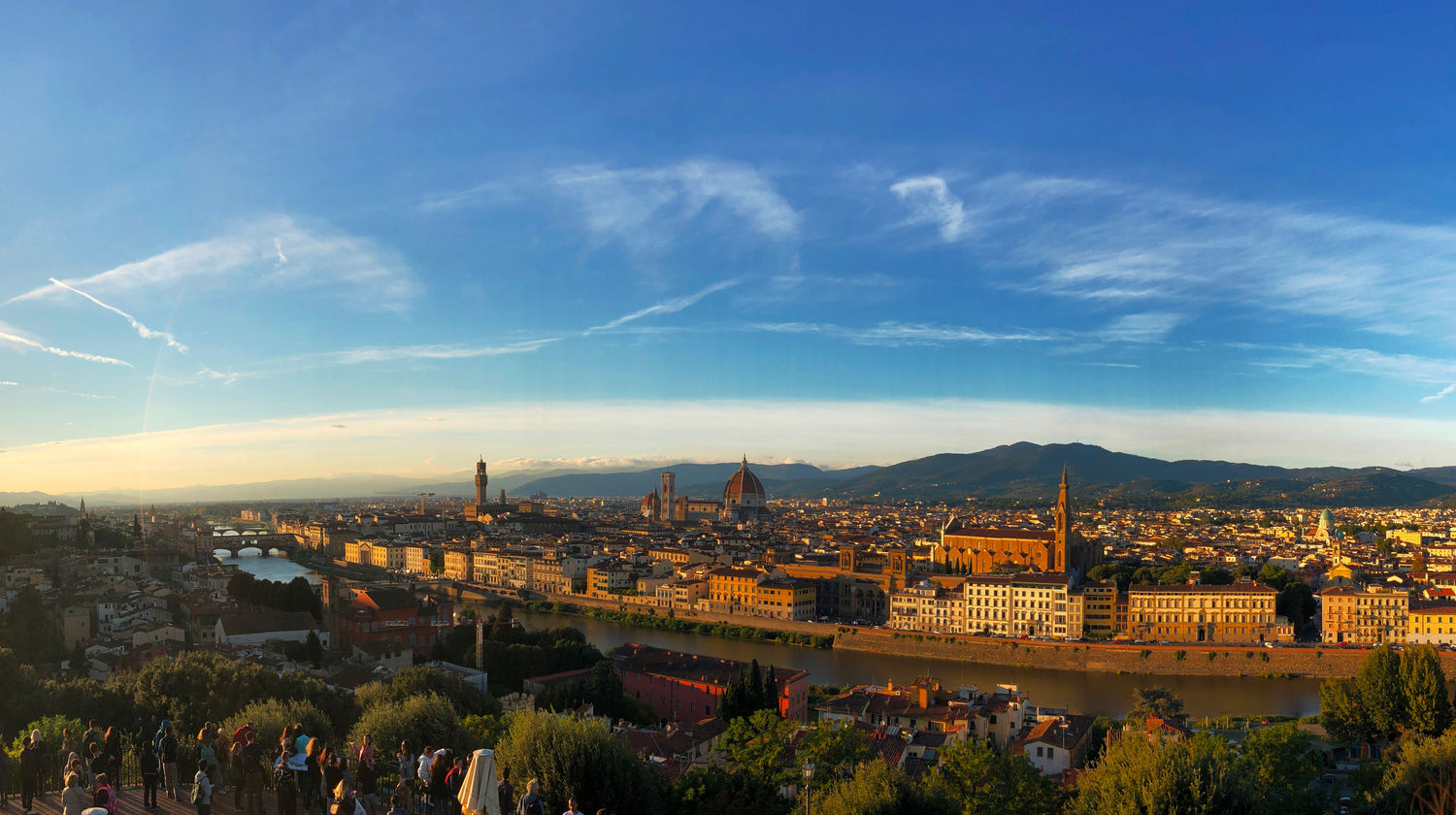 Chegada a Florença