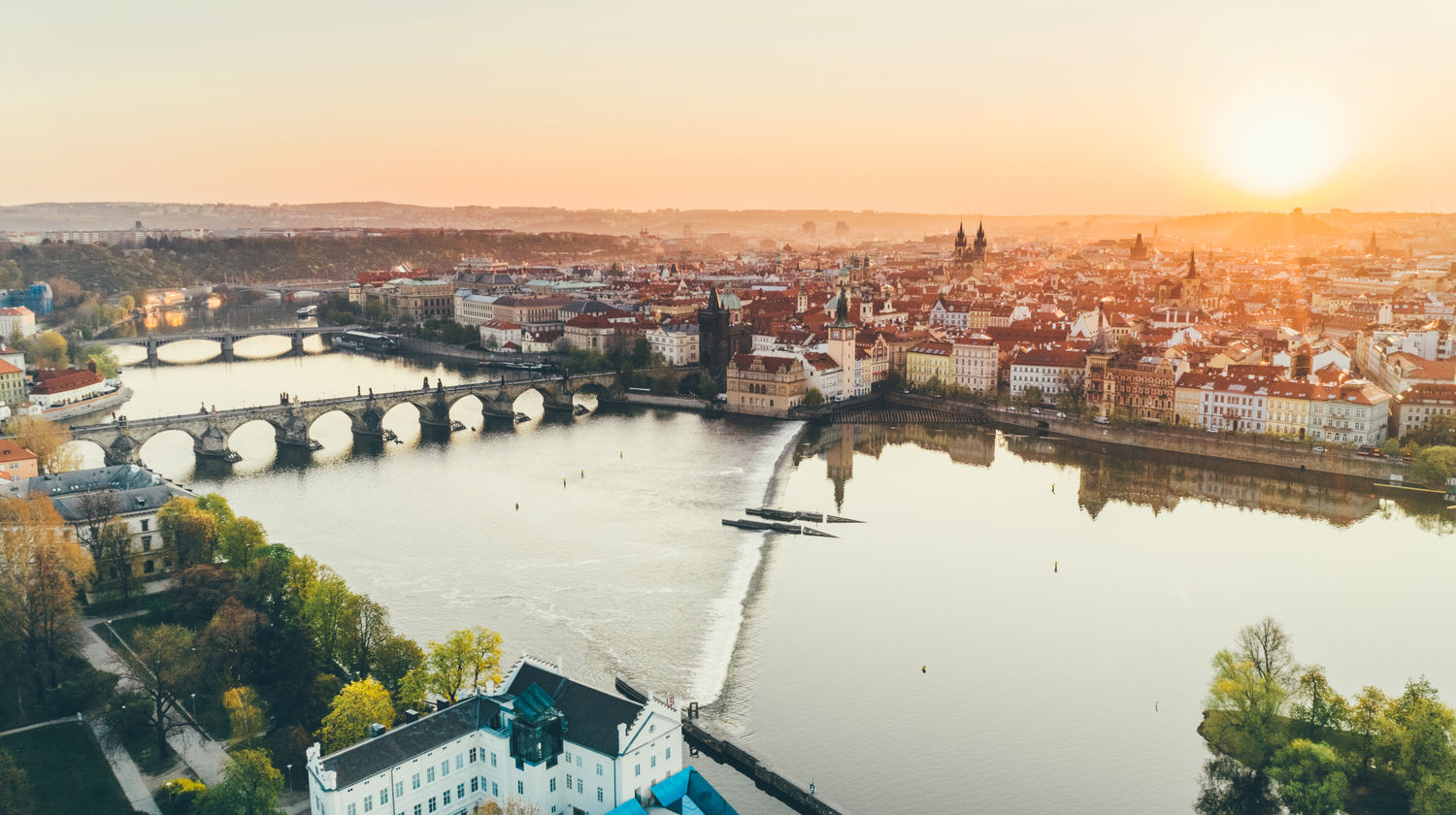 Vista Aérea, Praga