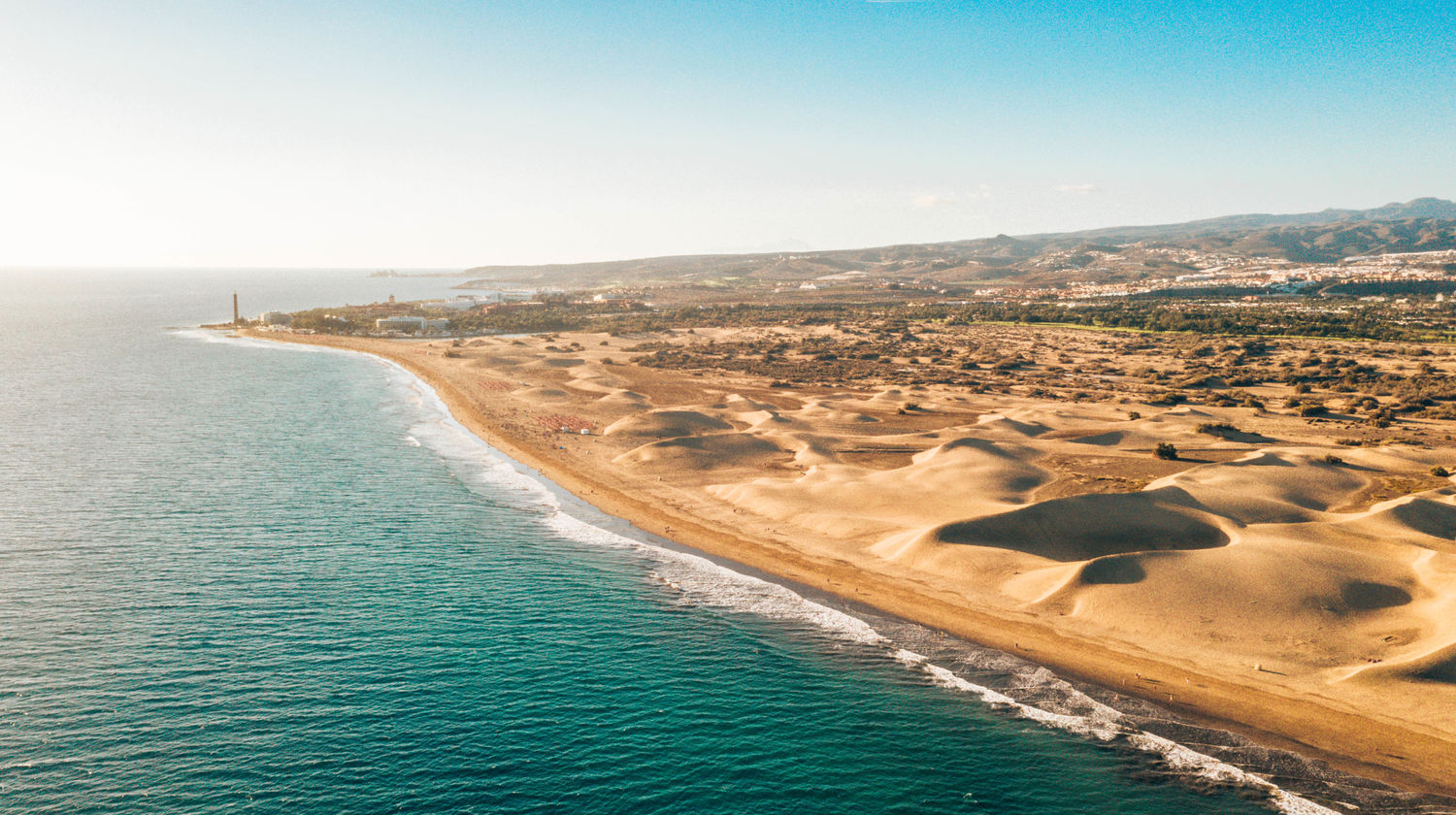 Vista Aérea das Dunas de Maspalomas