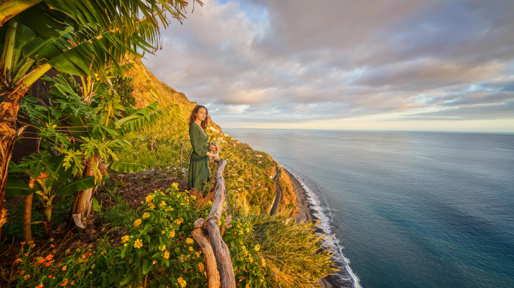Golden-hour hike on Madeira’s dramatic eastern coast