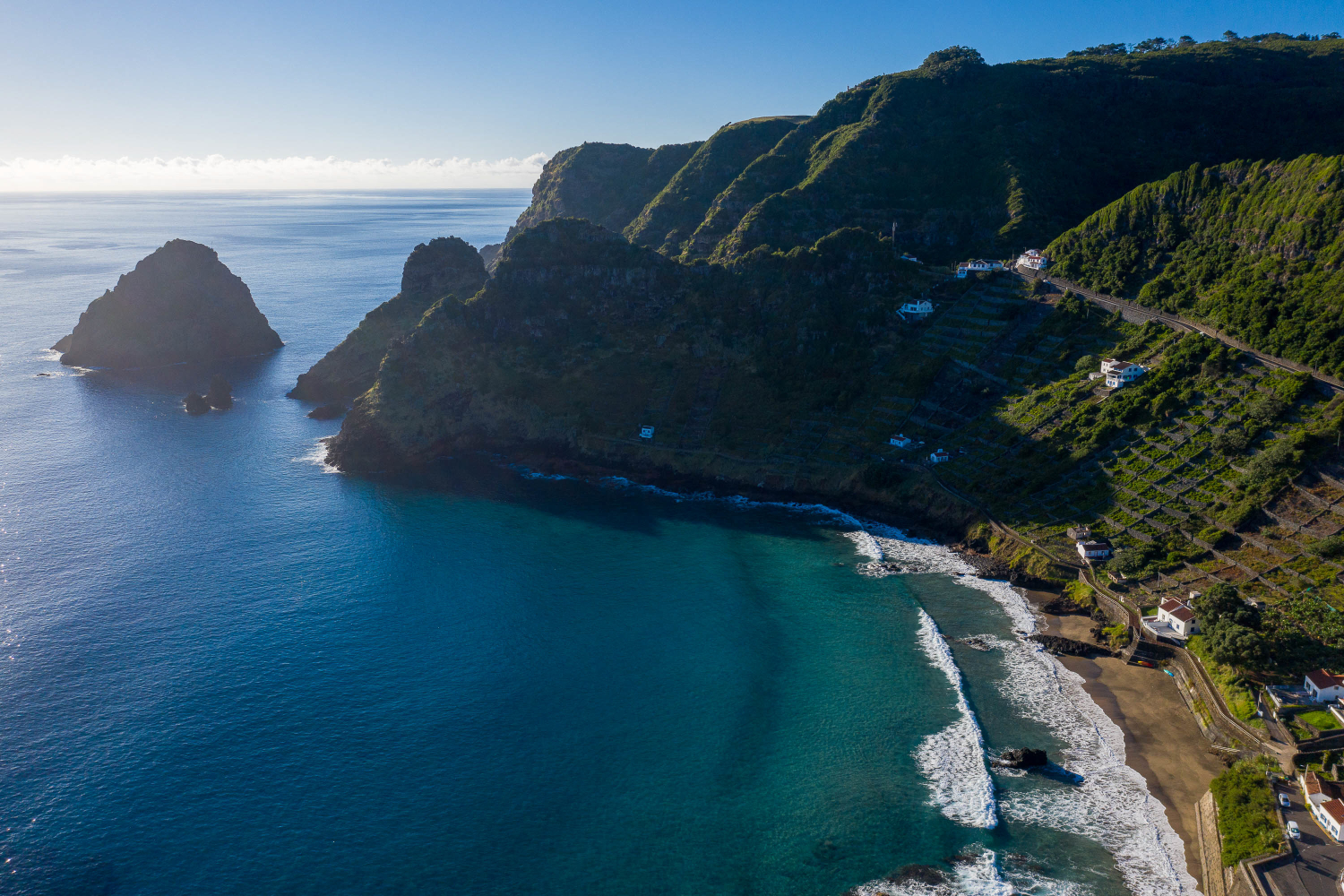 São Lourenço Bay, Santa Maria