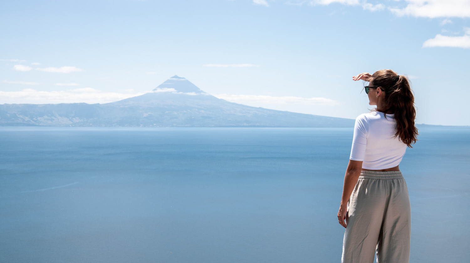 View to Pico Island, São Jorge Island