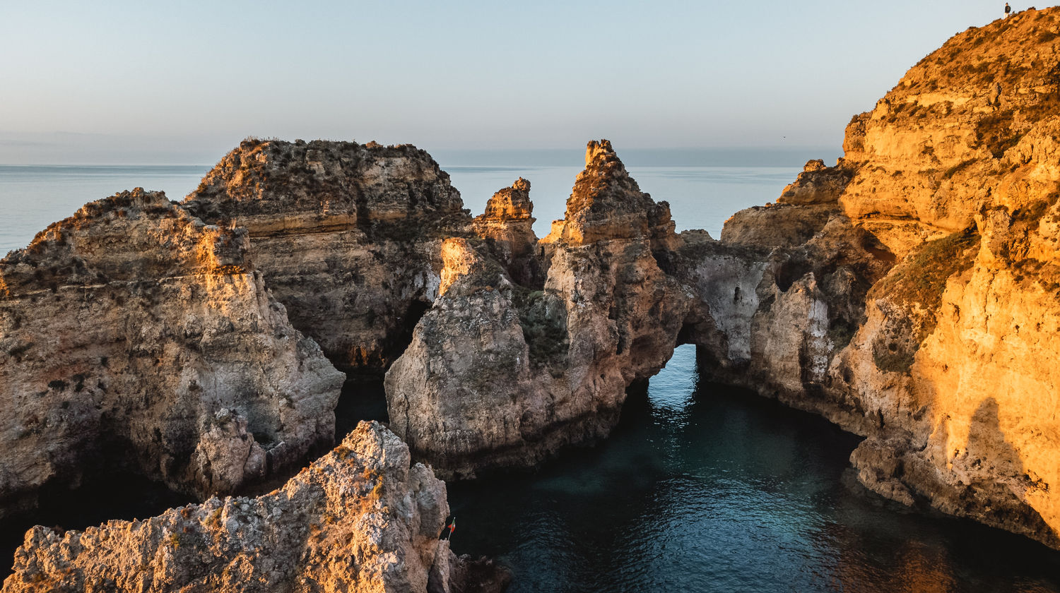 Arrival in the Algarve