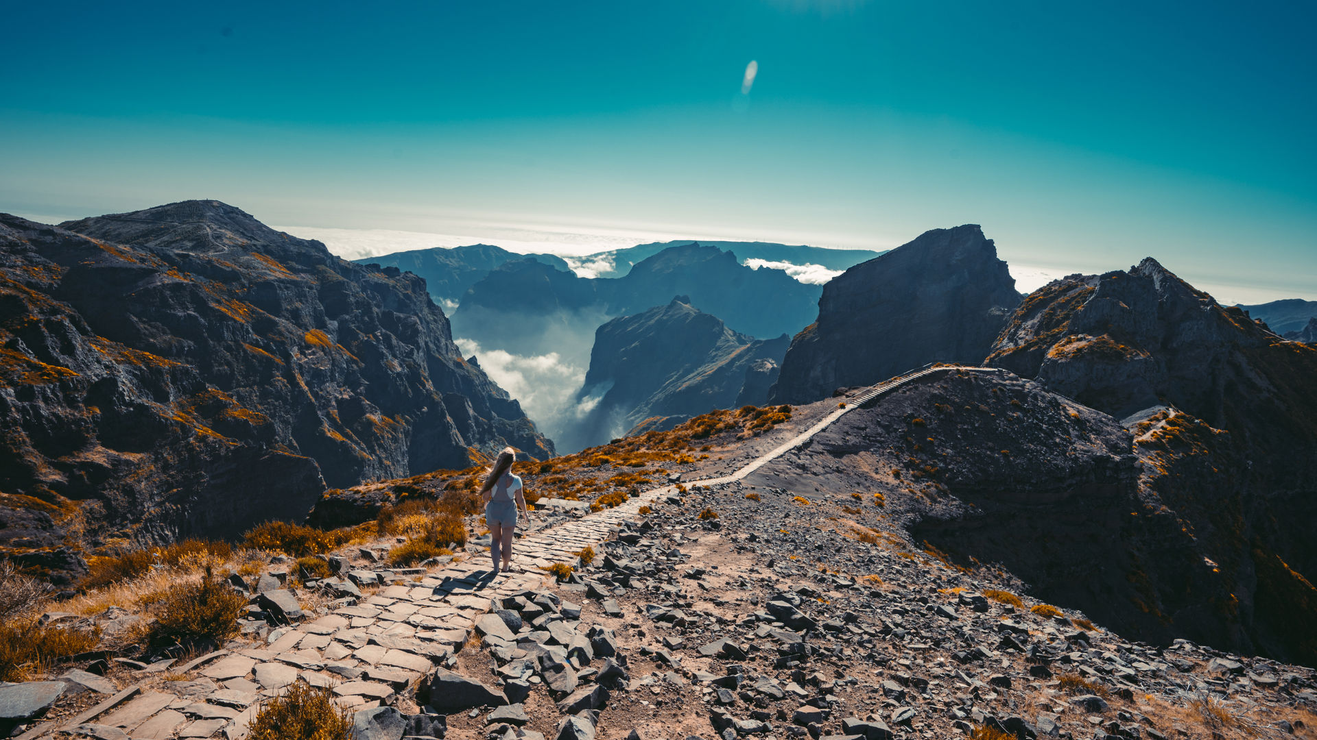 Pico do Areeiro:, Madeira Island