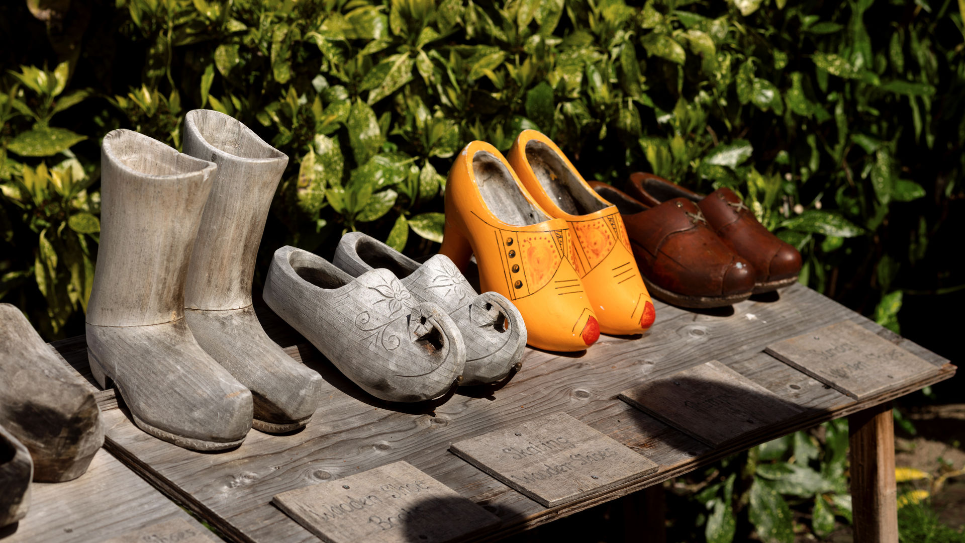 Shoes made of wood, Netherlands