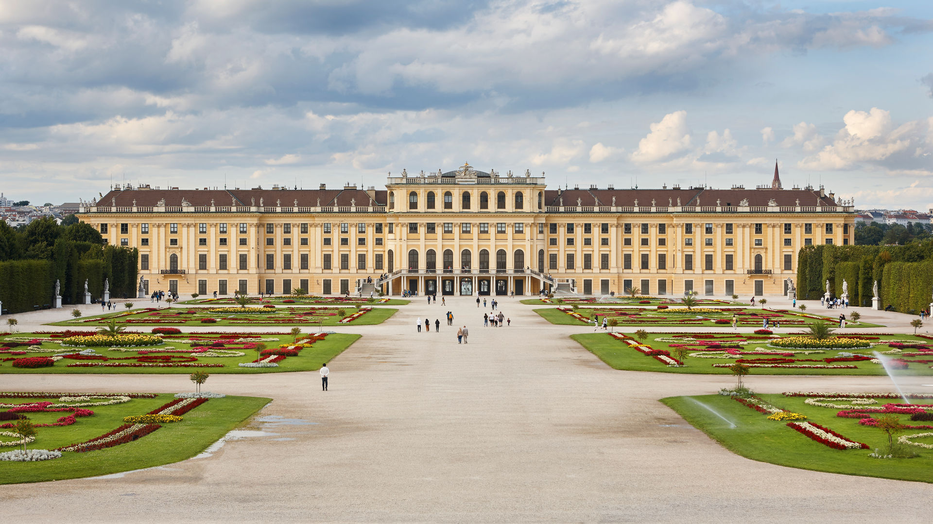 Imperial Palace and Gardens of Schonbrunn, Vienna, Austria