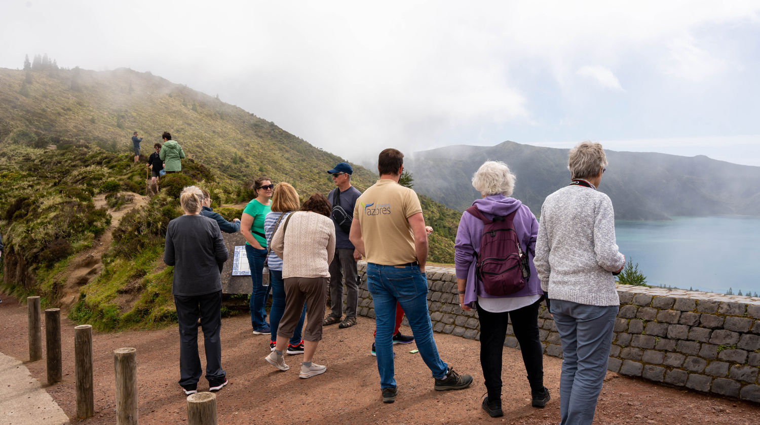 Group Excursion to Lagoa do Fogo, São Miguel Island