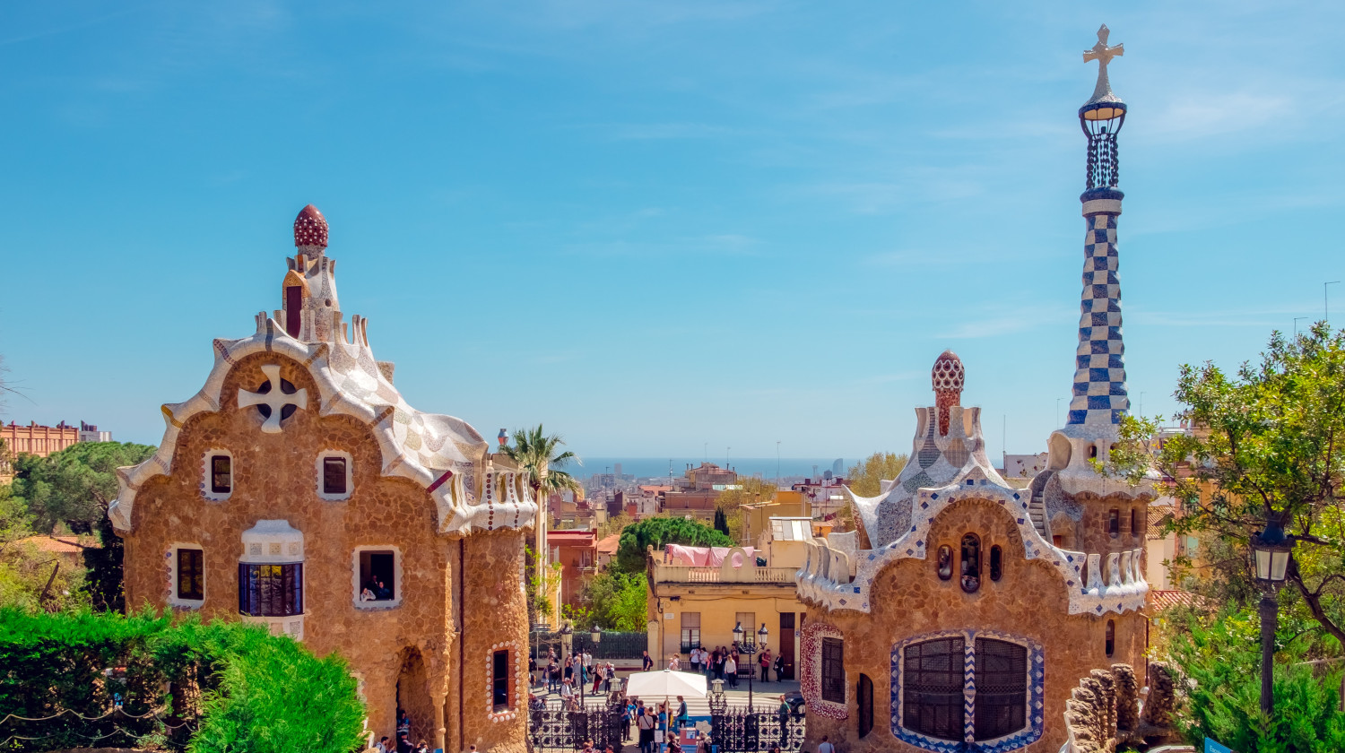 Park Guell, Barcelona, Spain