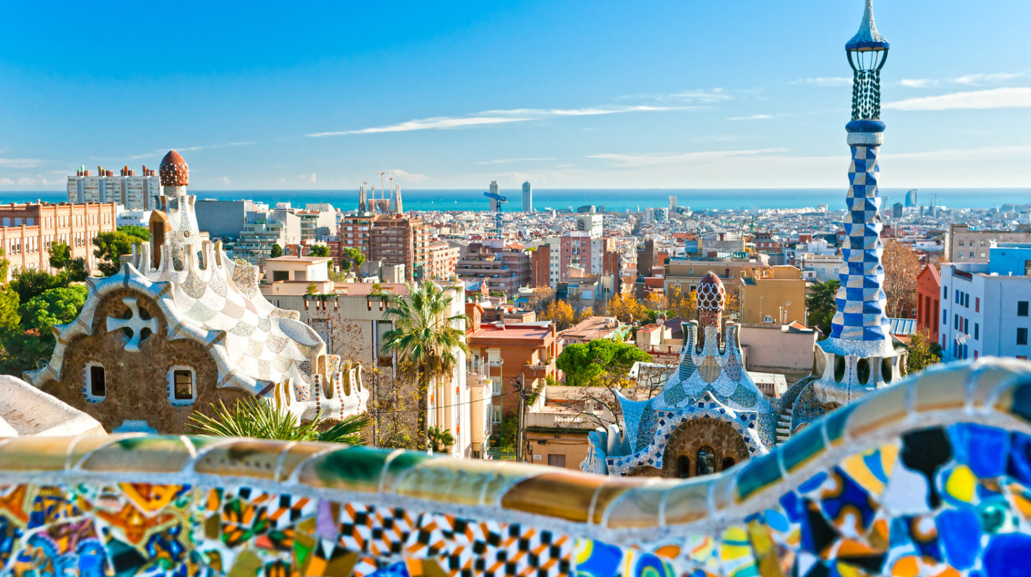 Park Guell, Barcelona, Spain