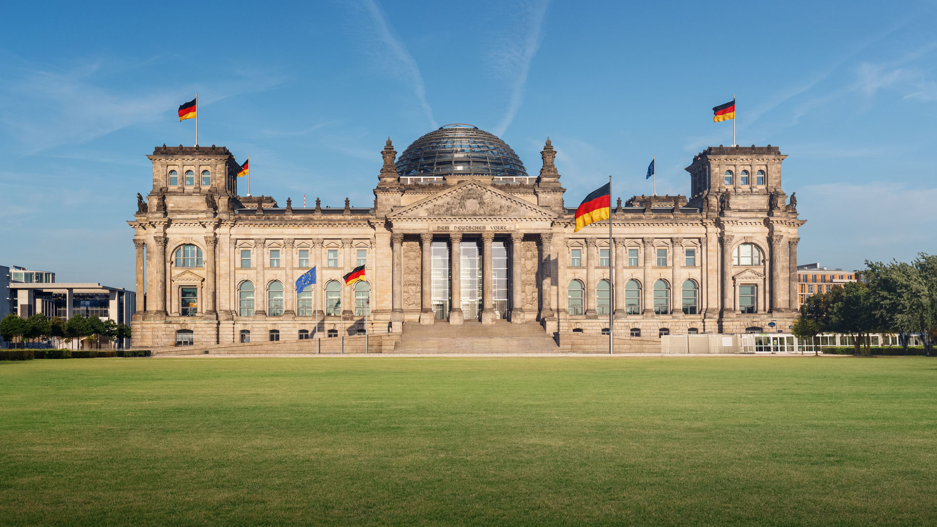 German Parliament (Bundestag) - Reichstag Building - Berlin, Germany