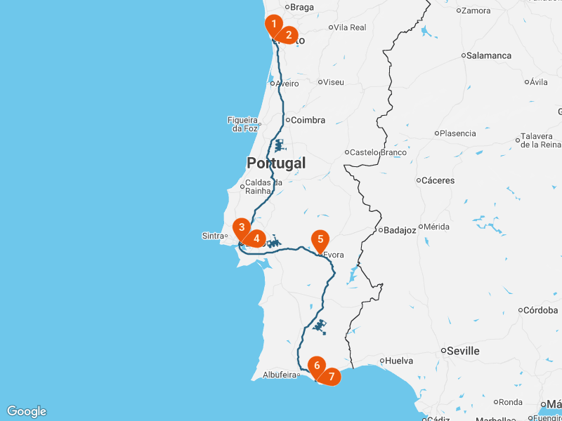 Christmas in Portugal: North to South by Train