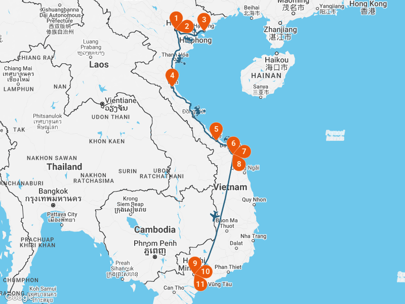 Itinerary