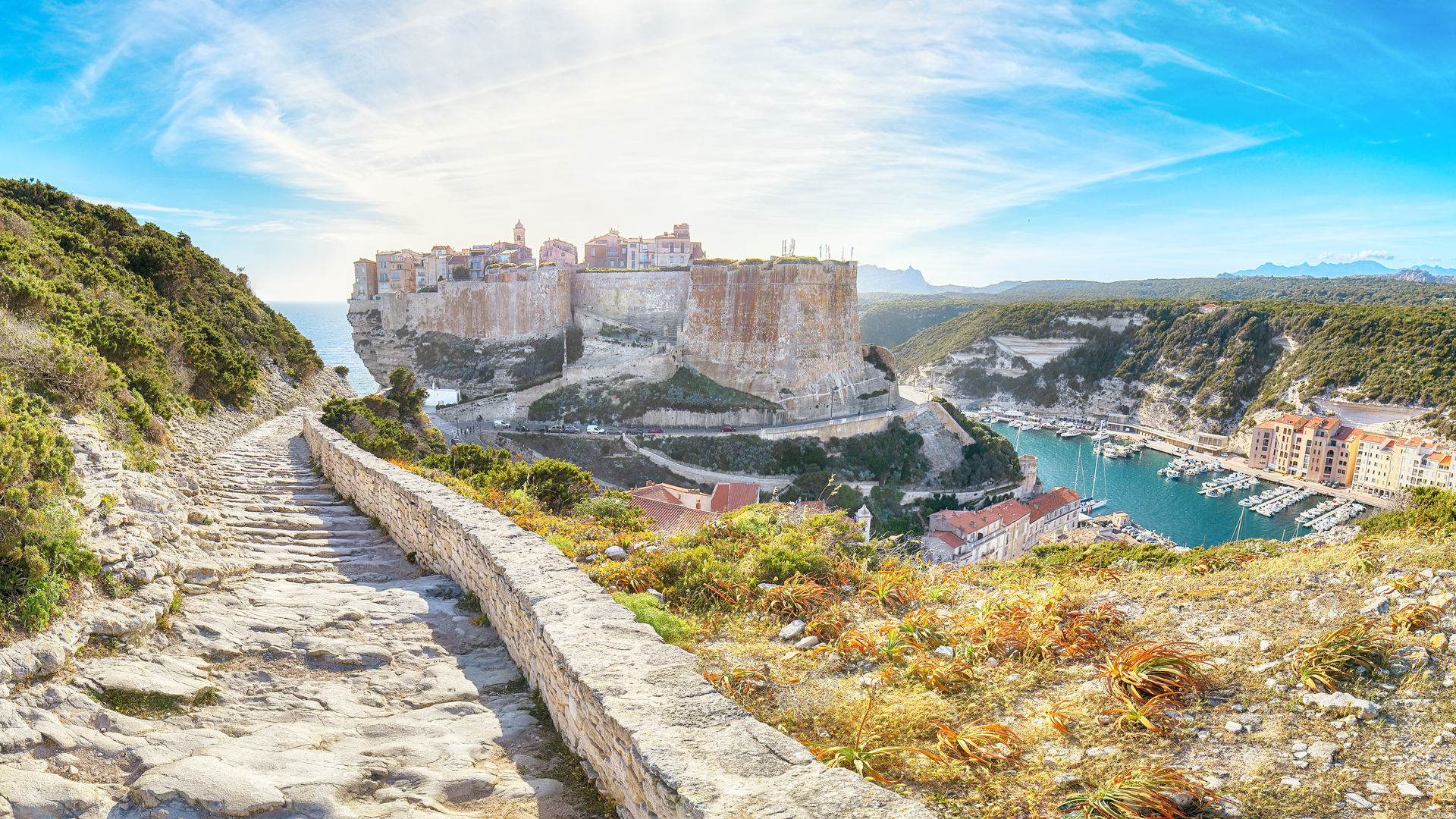 Old Town, Bonifacio, Corsica