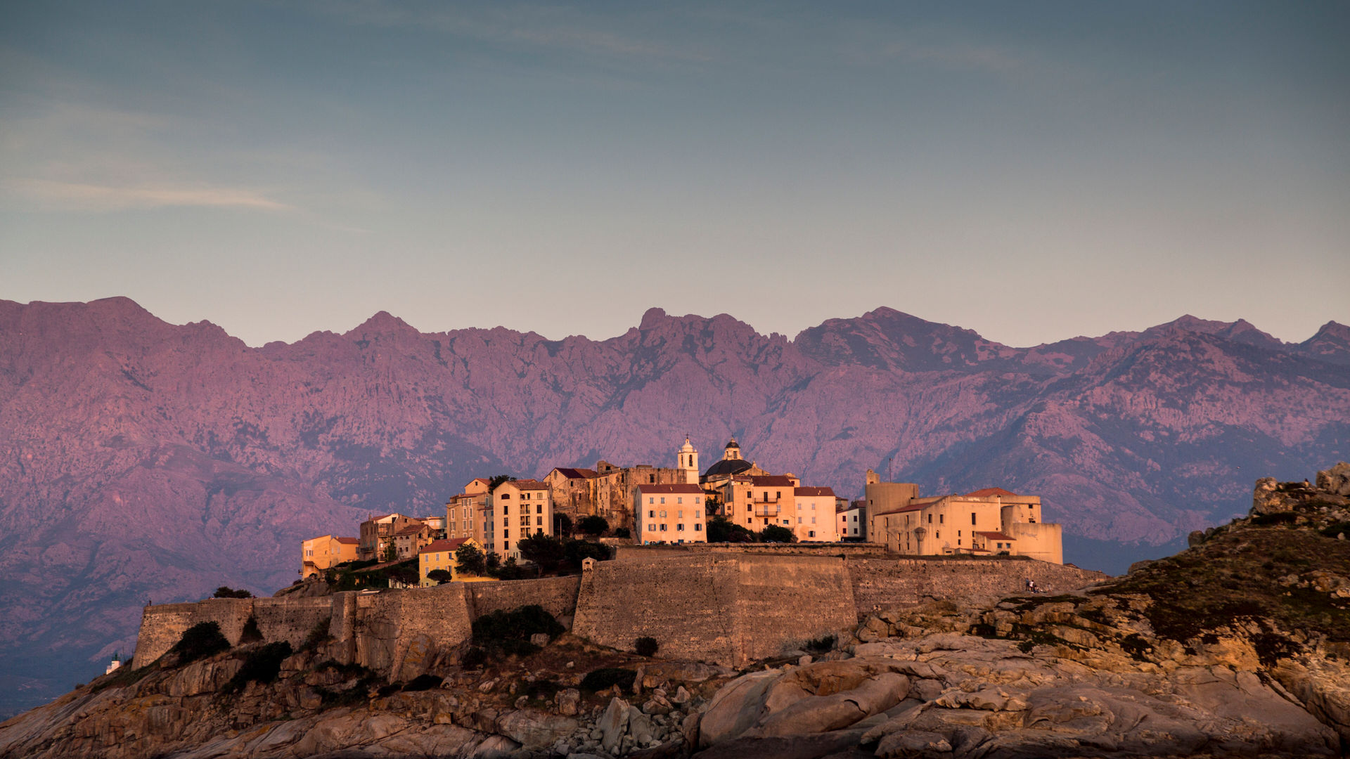 View of Calvi, Corsica