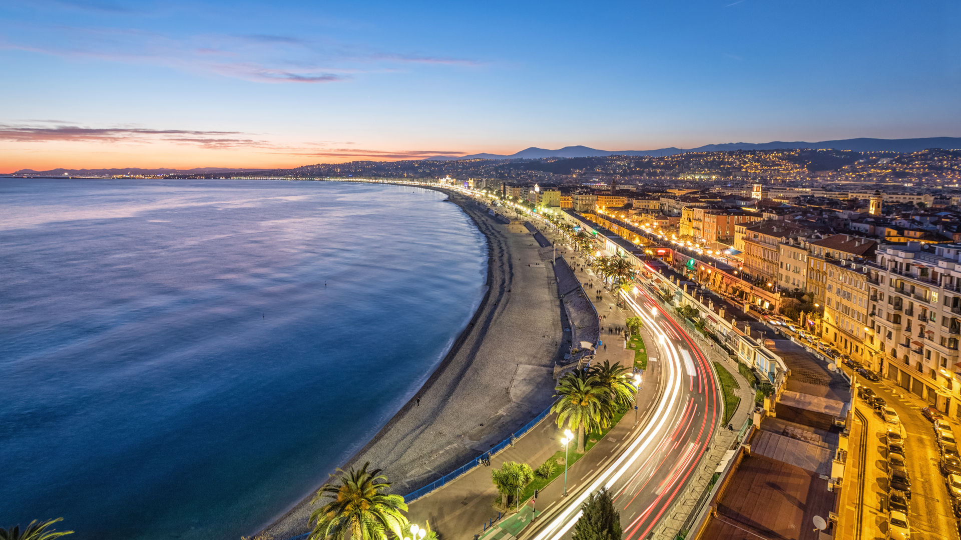 Coast of Nice, France