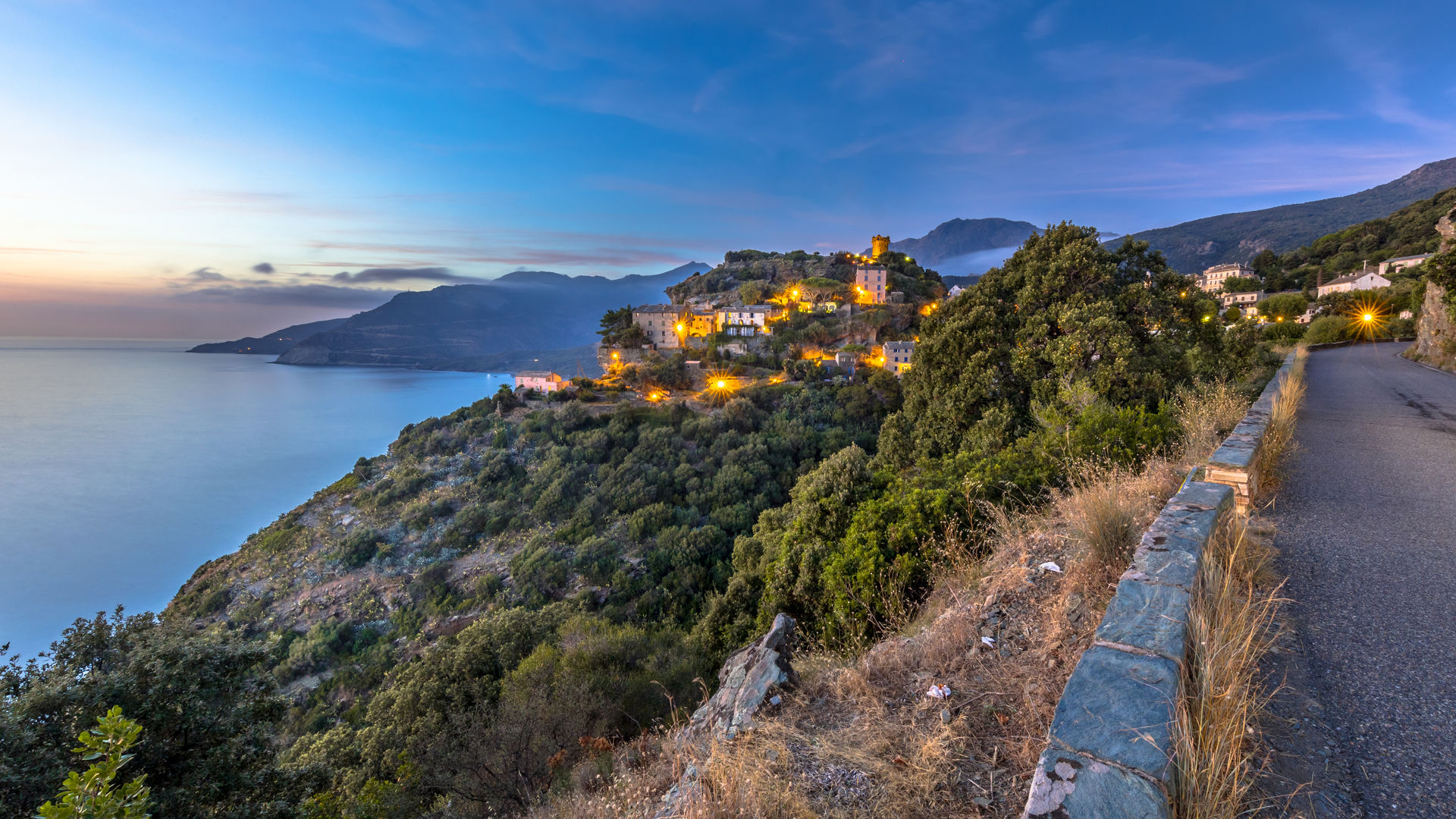 Village in Bastia, Corsica