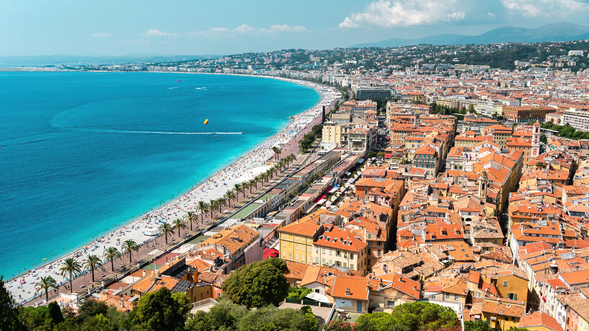 View of Nice, France