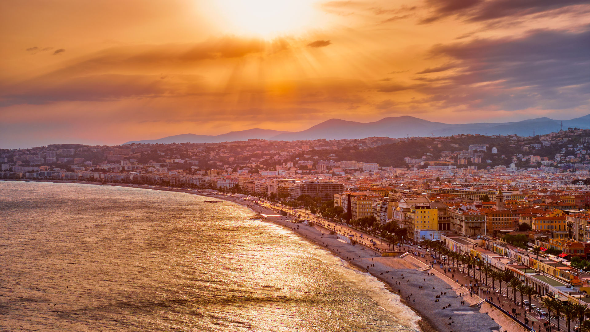 View of Nice, France