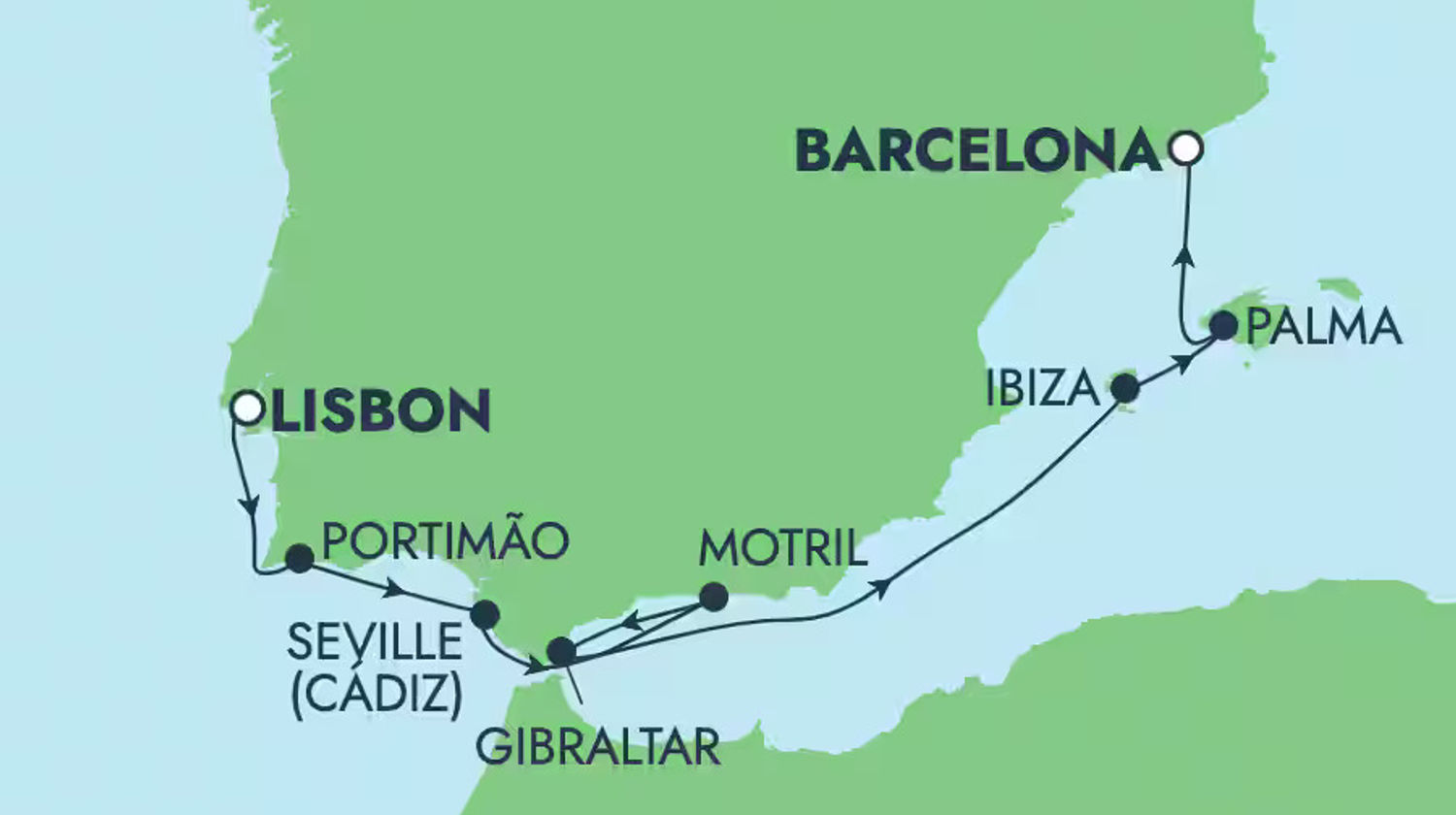 <p><strong>Sunday: It’s Cruise Day</strong></p>