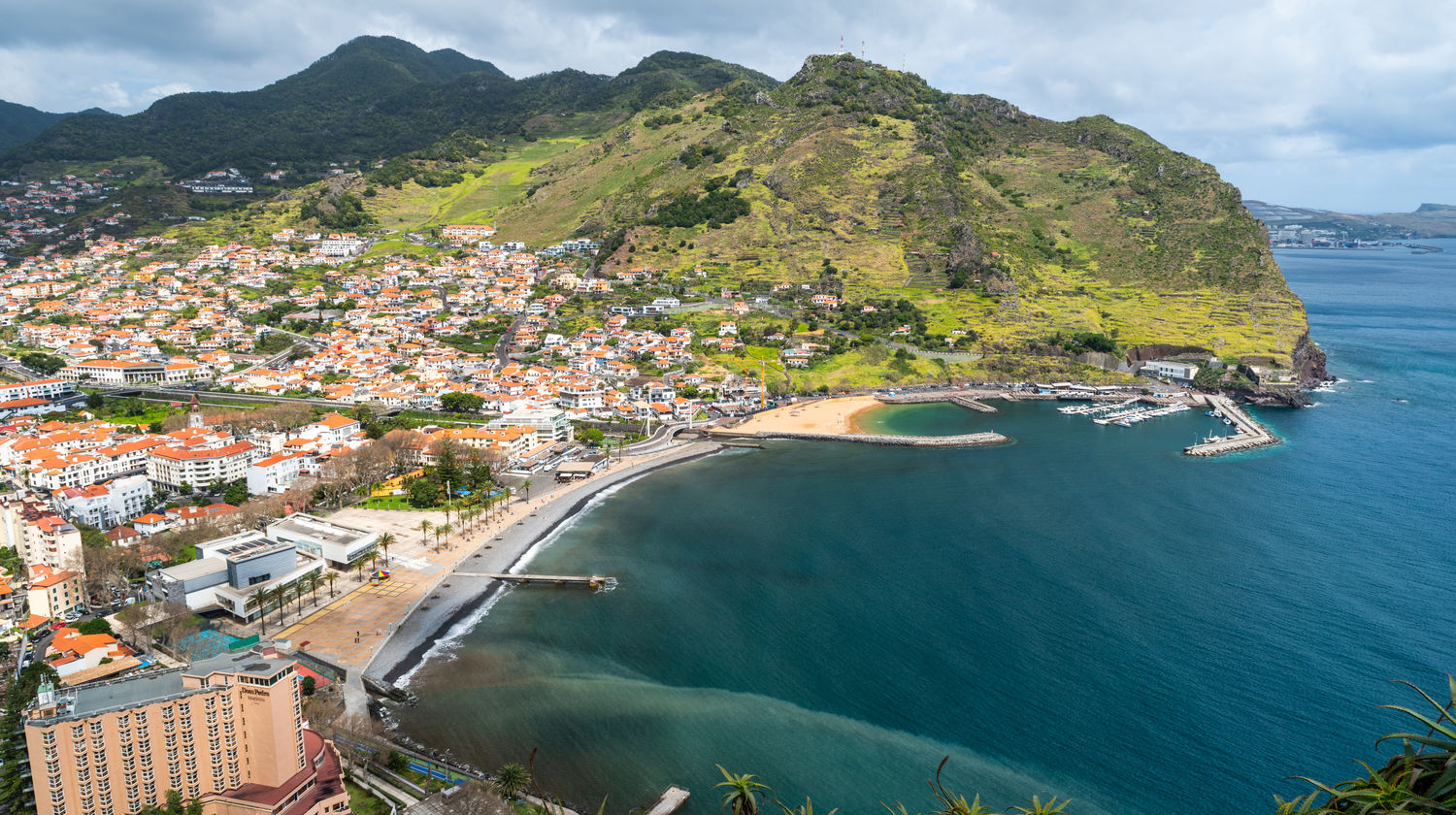 Arrival in Madeira Island (Portugal)