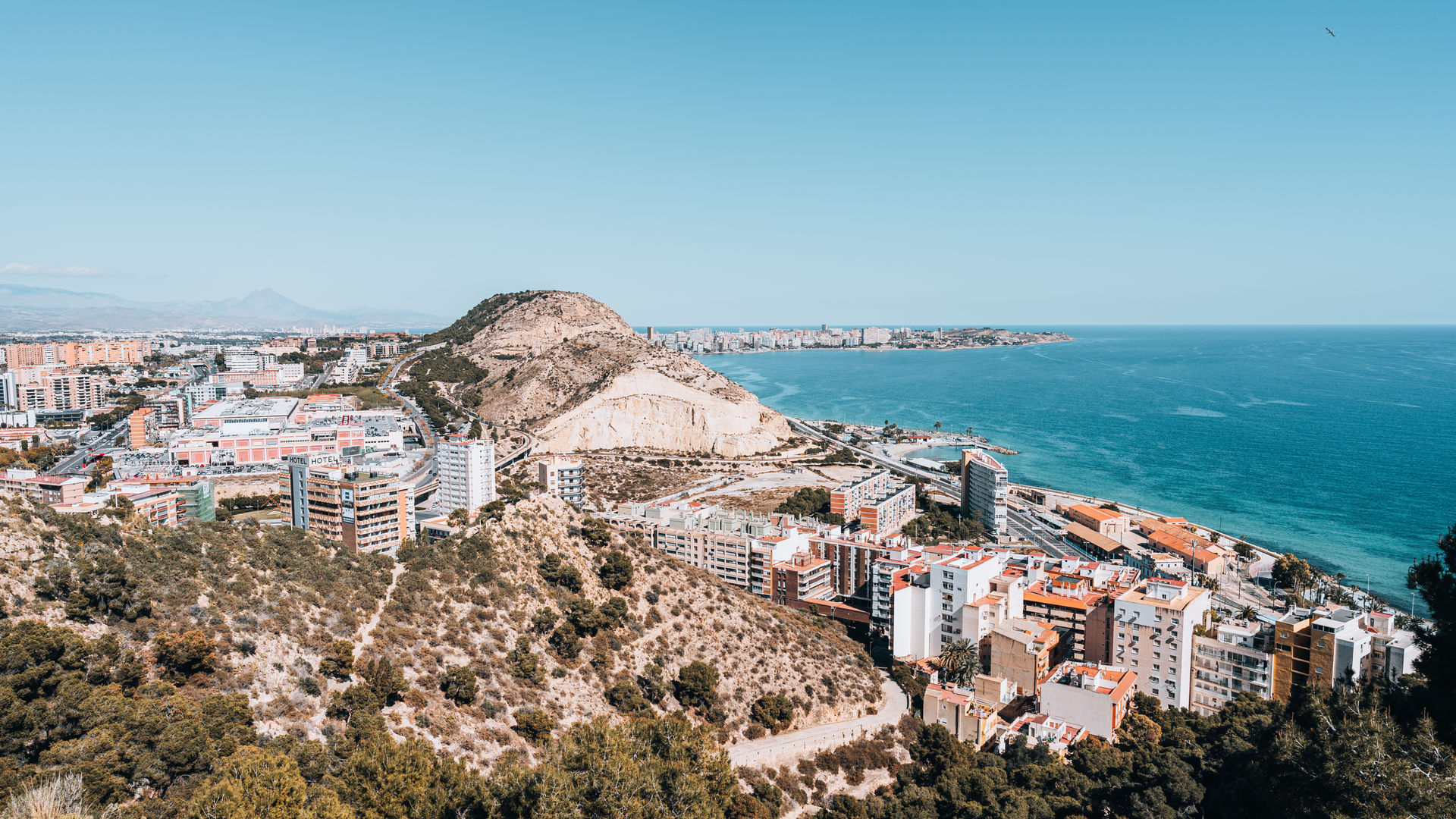 Panoramic View of Alicante (Spain)