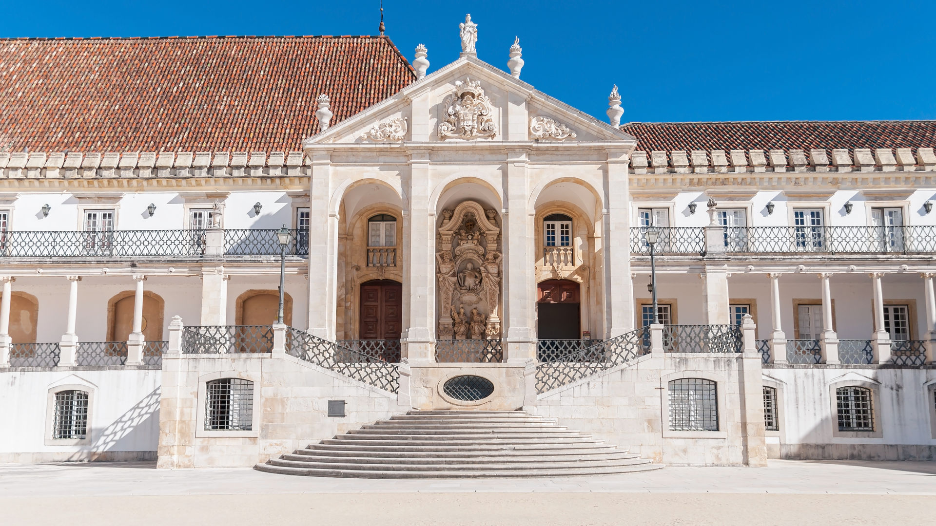 Entrance to the Coimbra University